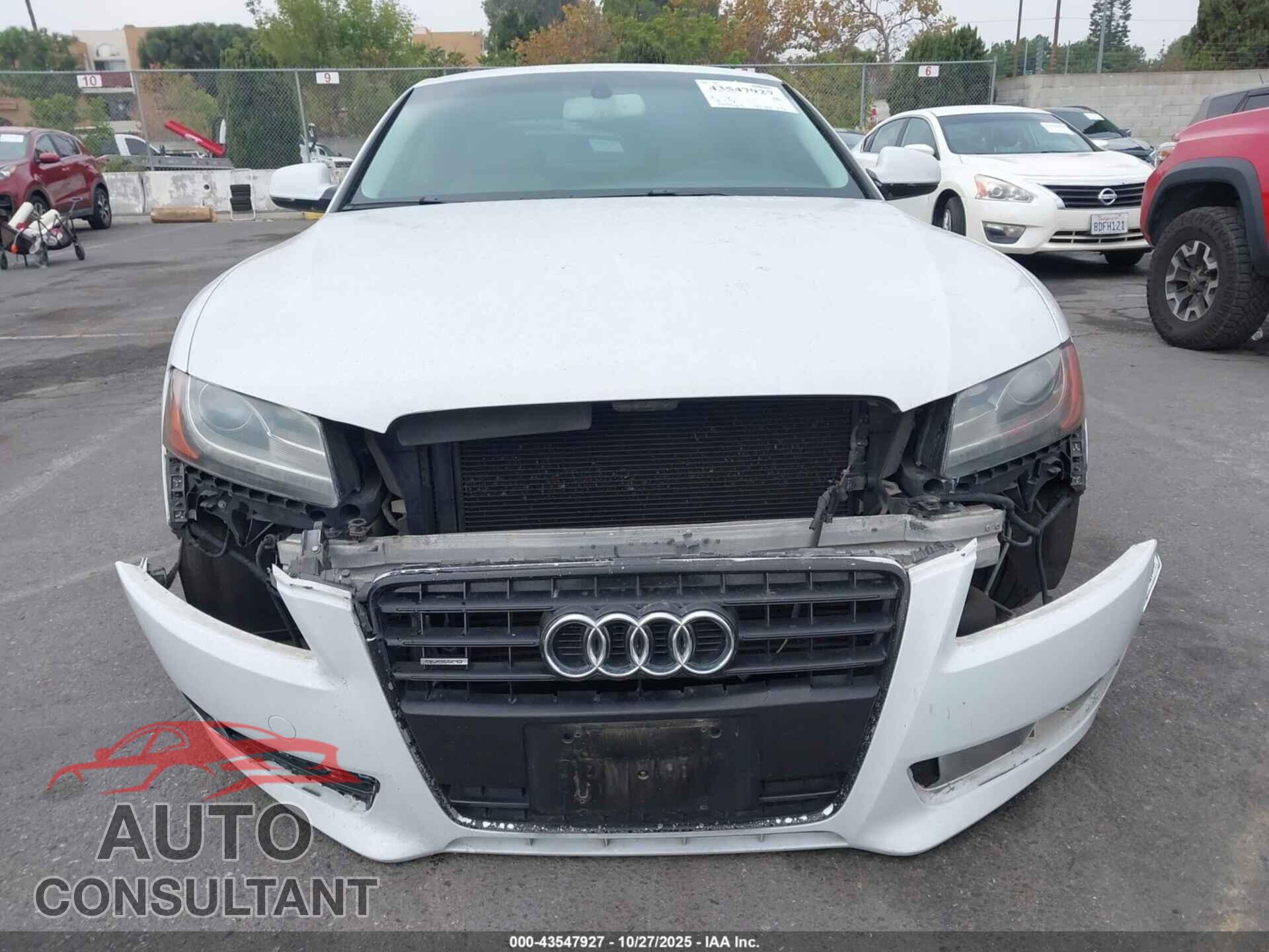 AUDI A5 2012 - WAULFAFR7CA005294