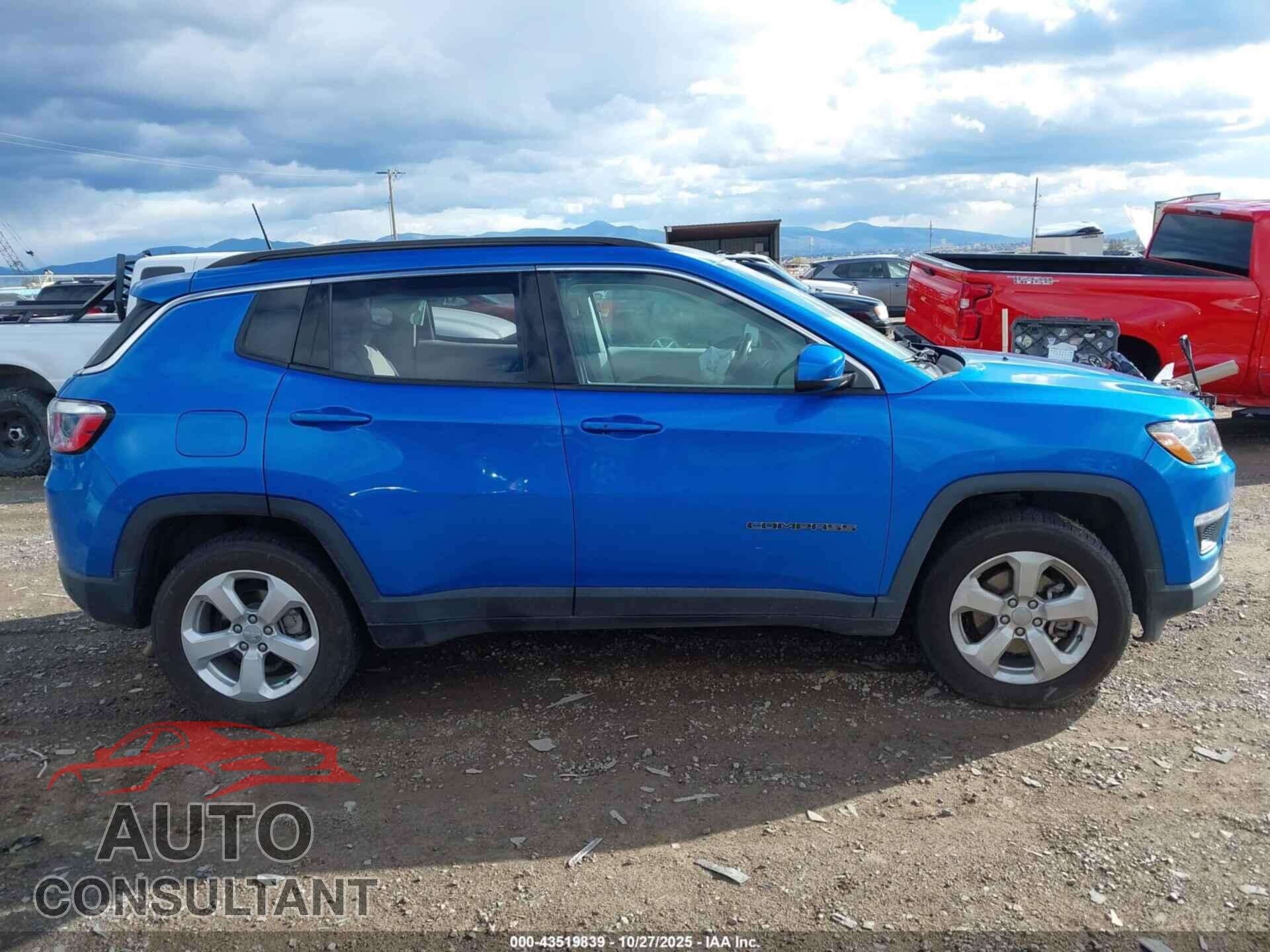 JEEP NEW COMPASS 2017 - 3C4NJDBB3HT652022