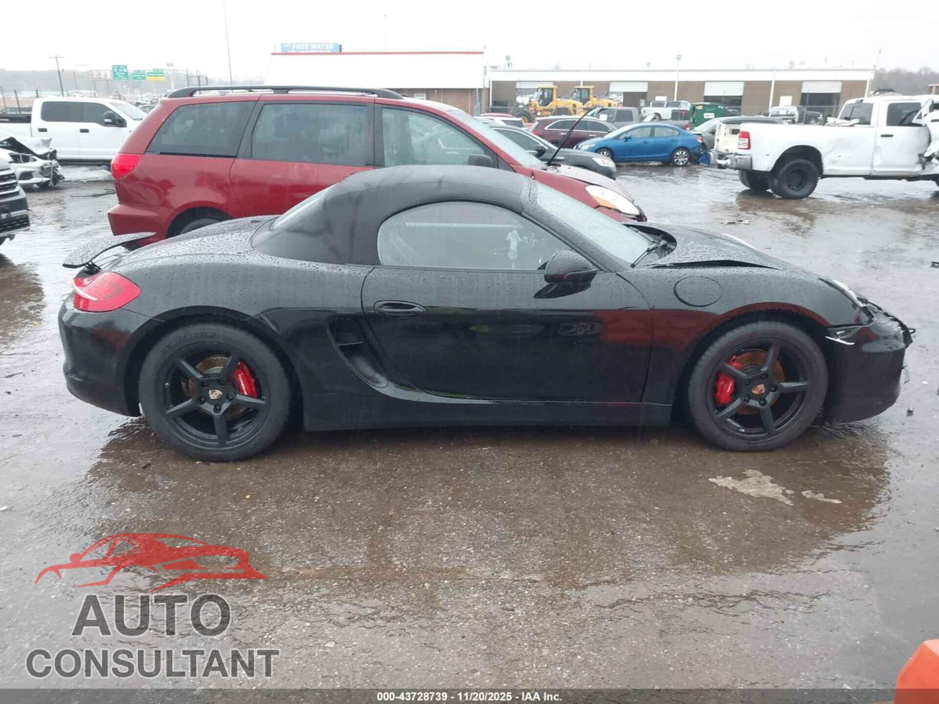 PORSCHE BOXSTER 2013 - WP0CA2A80DS114777