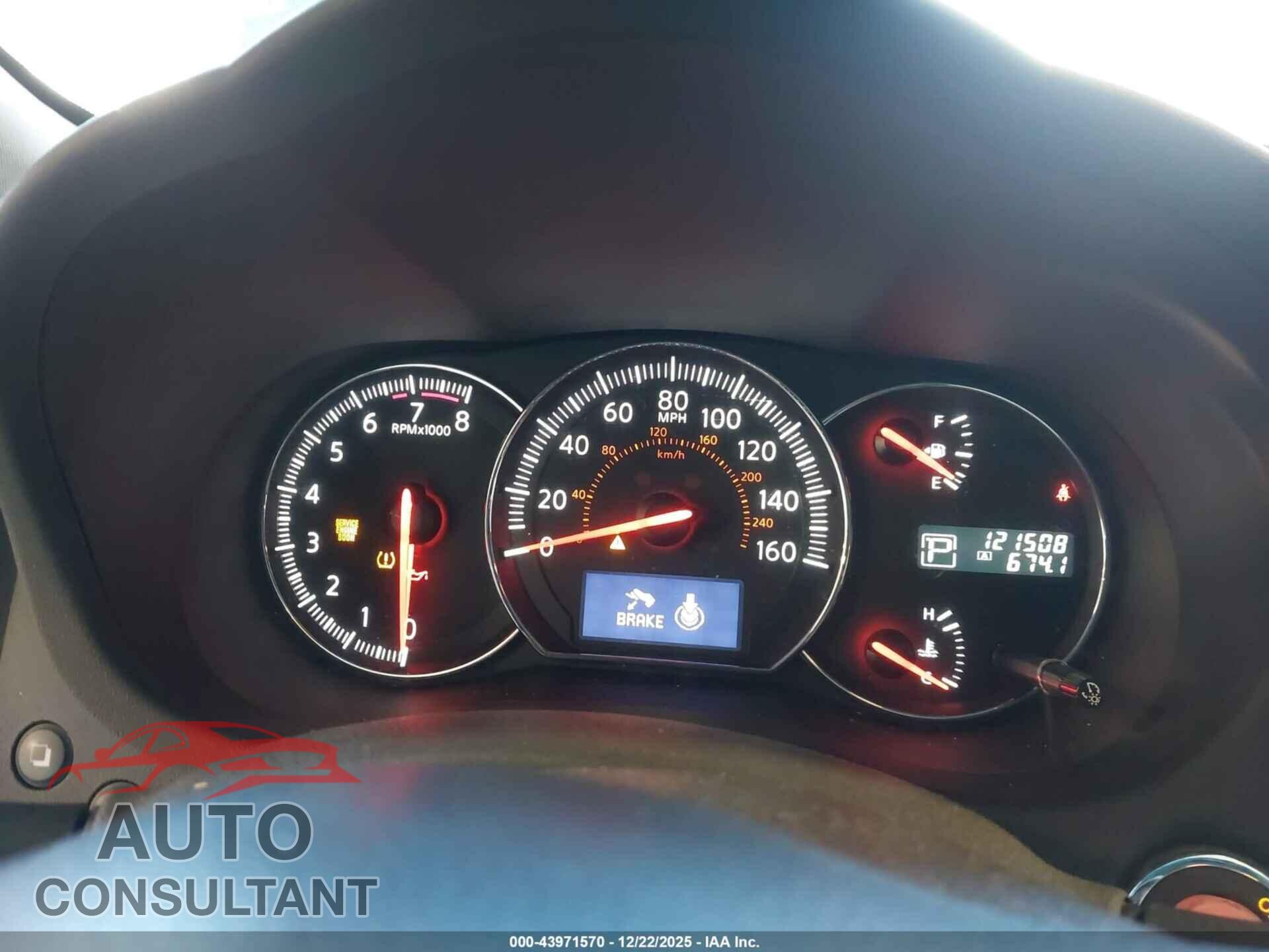 NISSAN MAXIMA 2012 - 1N4AA5AP1CC841859