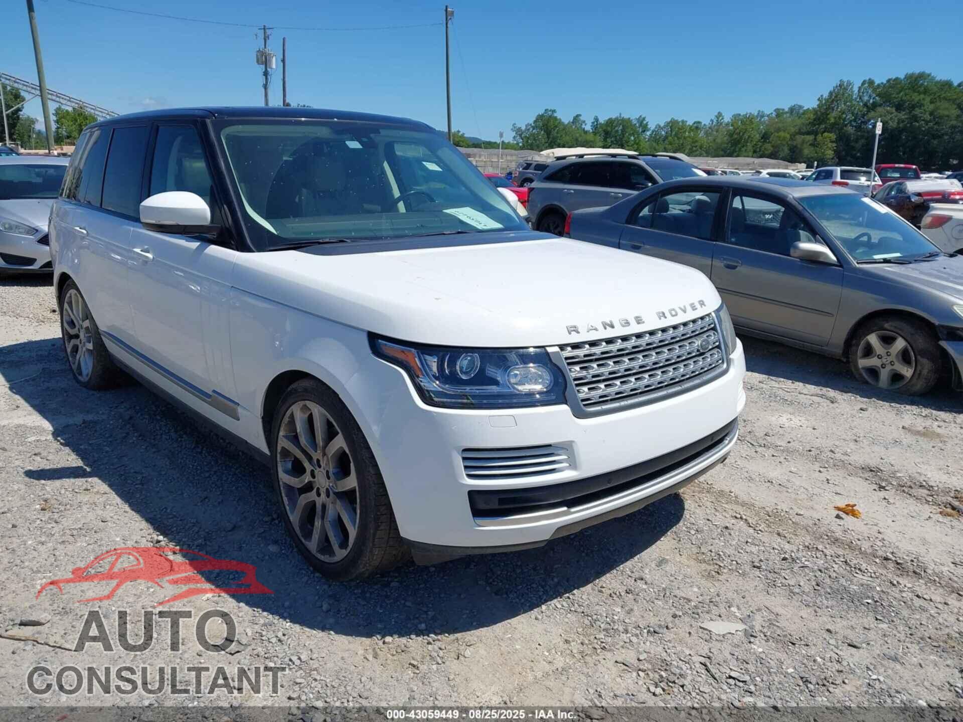 LAND ROVER RANGE ROVER 2015 - SALGS2VF1FA222205