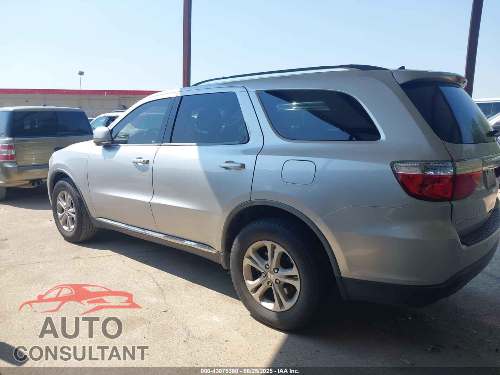 DODGE DURANGO 2012 - 1C4RDHDG5CC125824