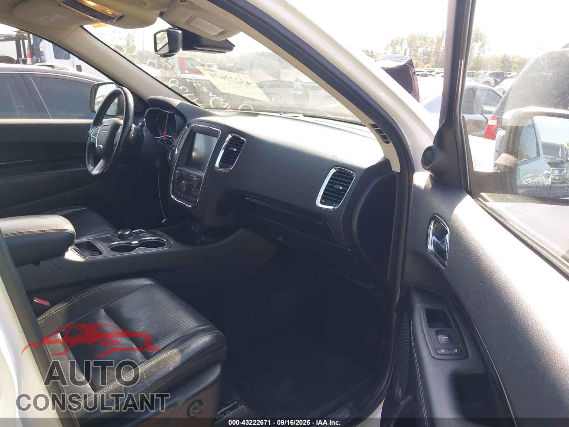 DODGE DURANGO 2015 - 1C4RDJEG9FC832998