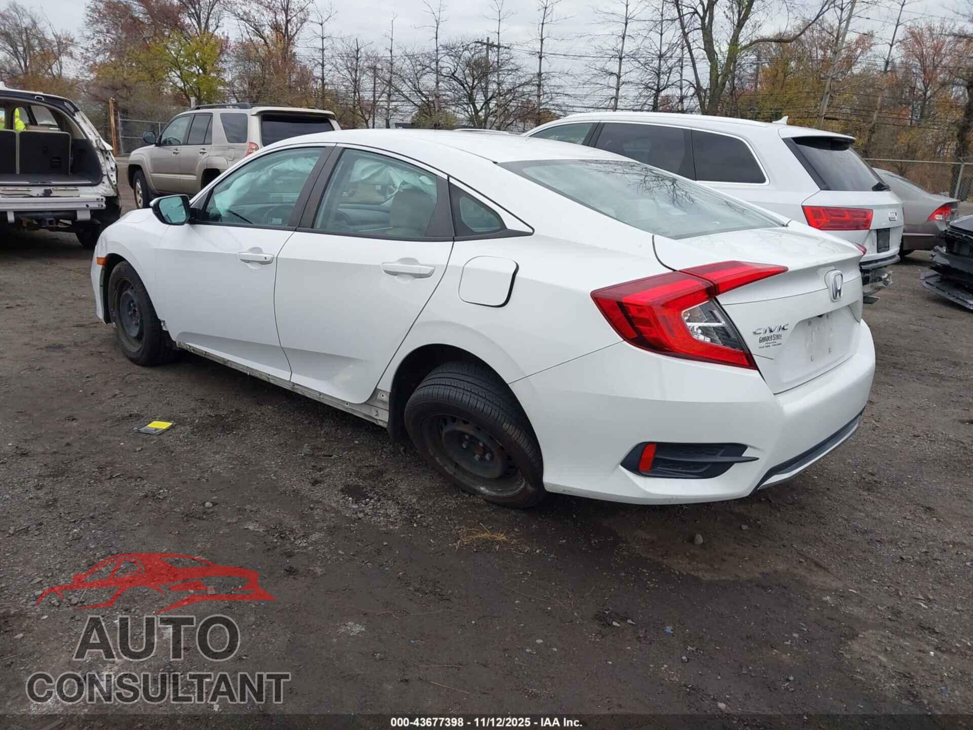 HONDA CIVIC 2019 - 2HGFC2F60KH582304