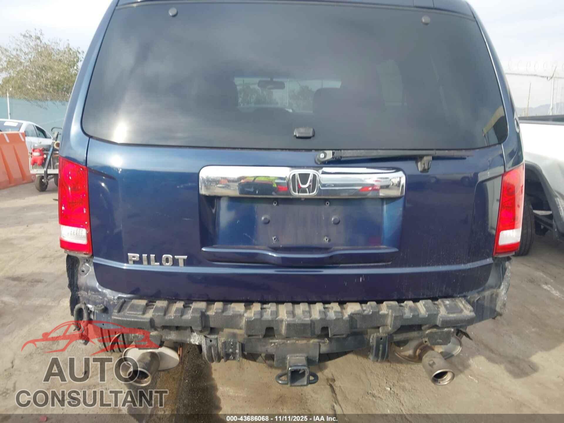 HONDA PILOT 2012 - 5FNYF3H63CB034967