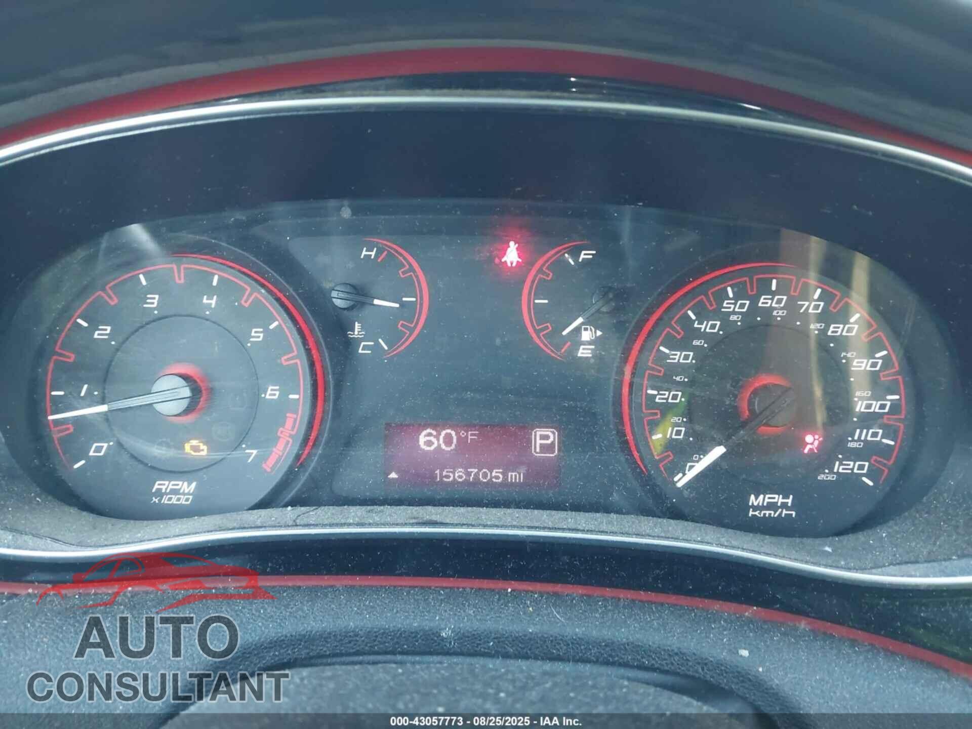 DODGE DART 2016 - 1C3CDFFA9GD819357