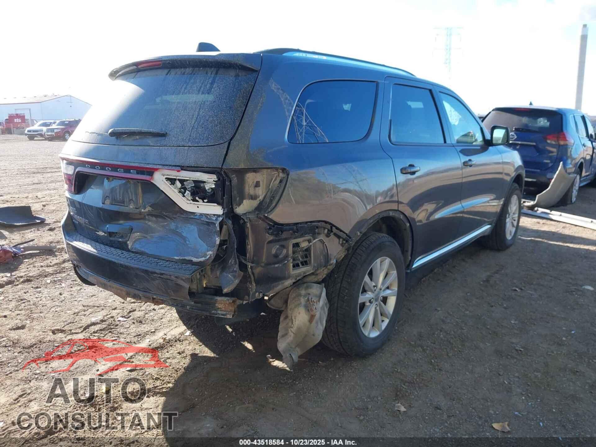 DODGE DURANGO 2014 - 1C4RDJAG9EC562451