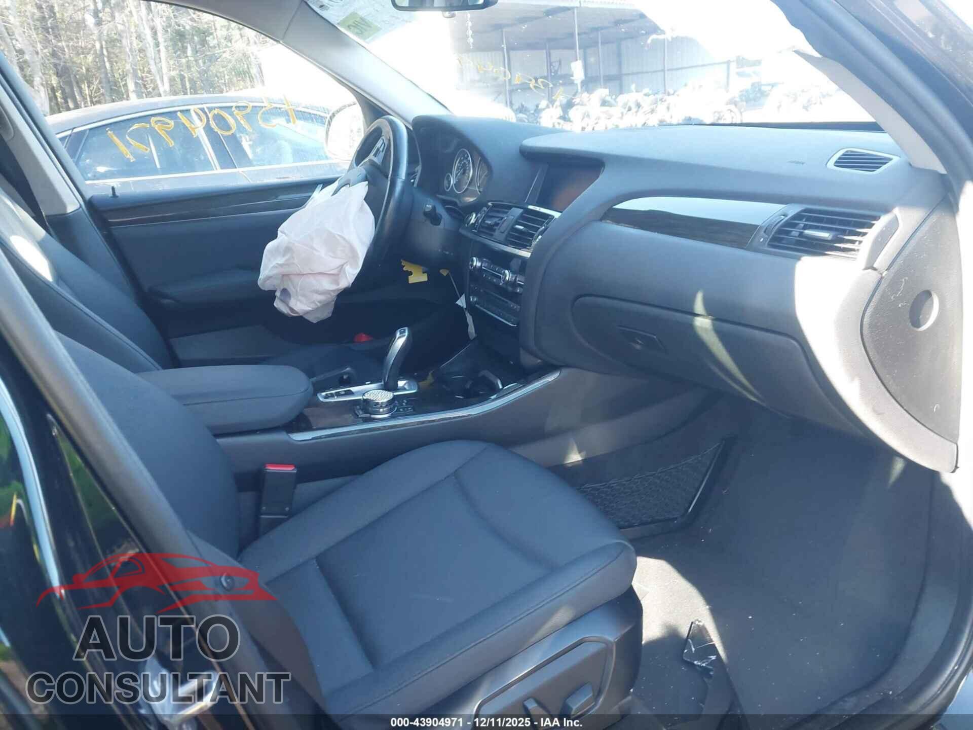 BMW X3 2015 - 5UXWX9C56F0D47005