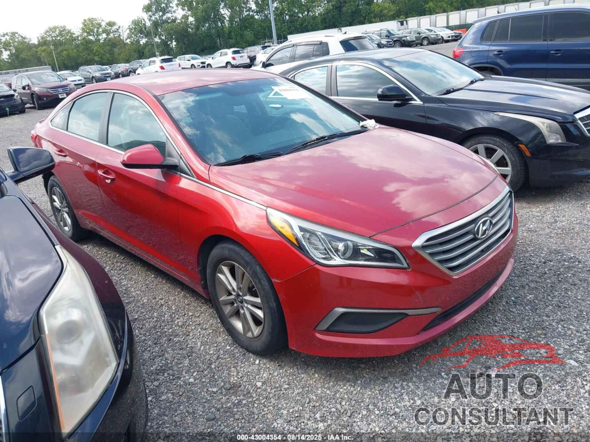 HYUNDAI SONATA 2017 - 5NPE24AF3HH440982