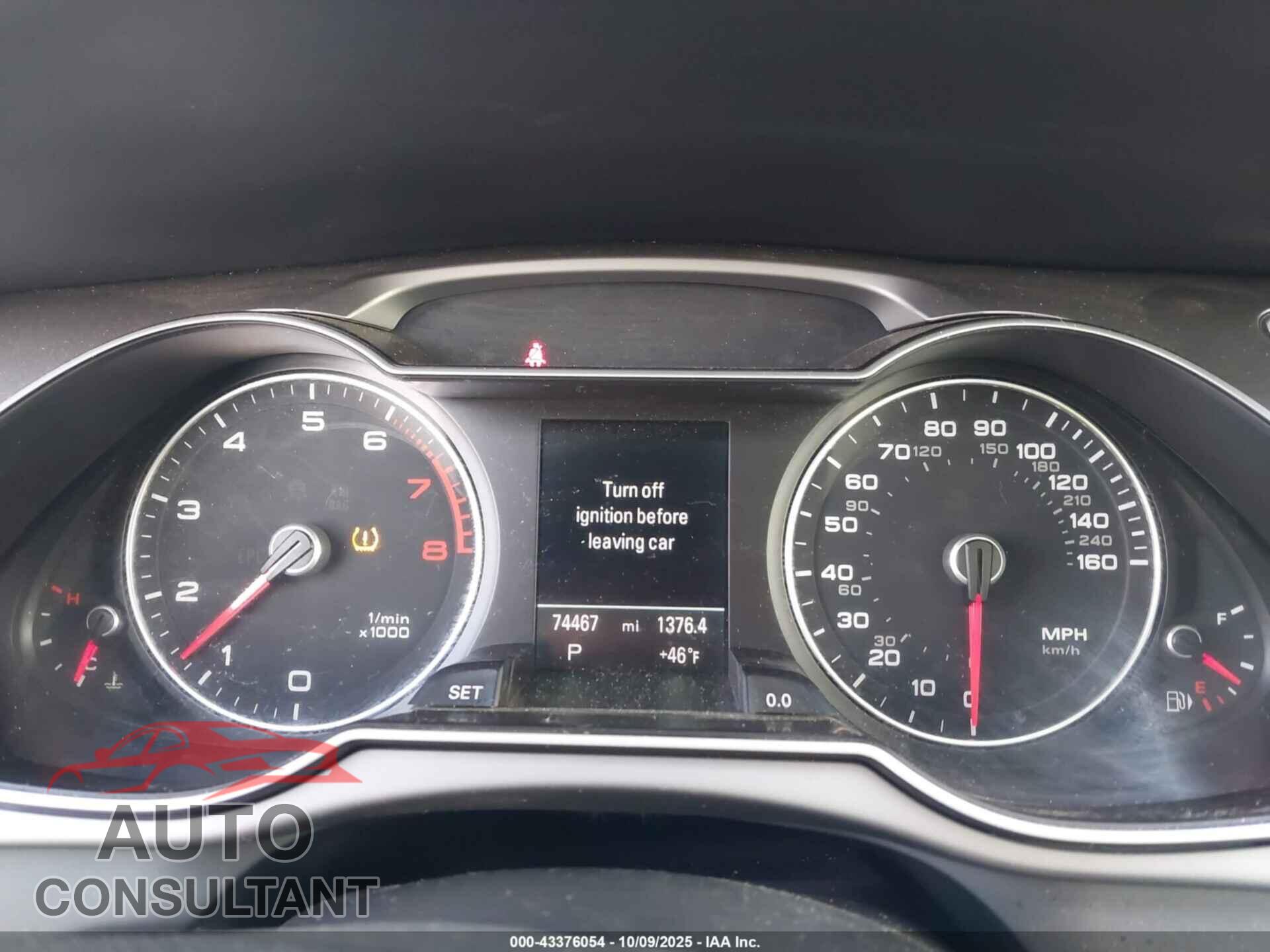 AUDI A4 2013 - WAUFFAFL3DN023732