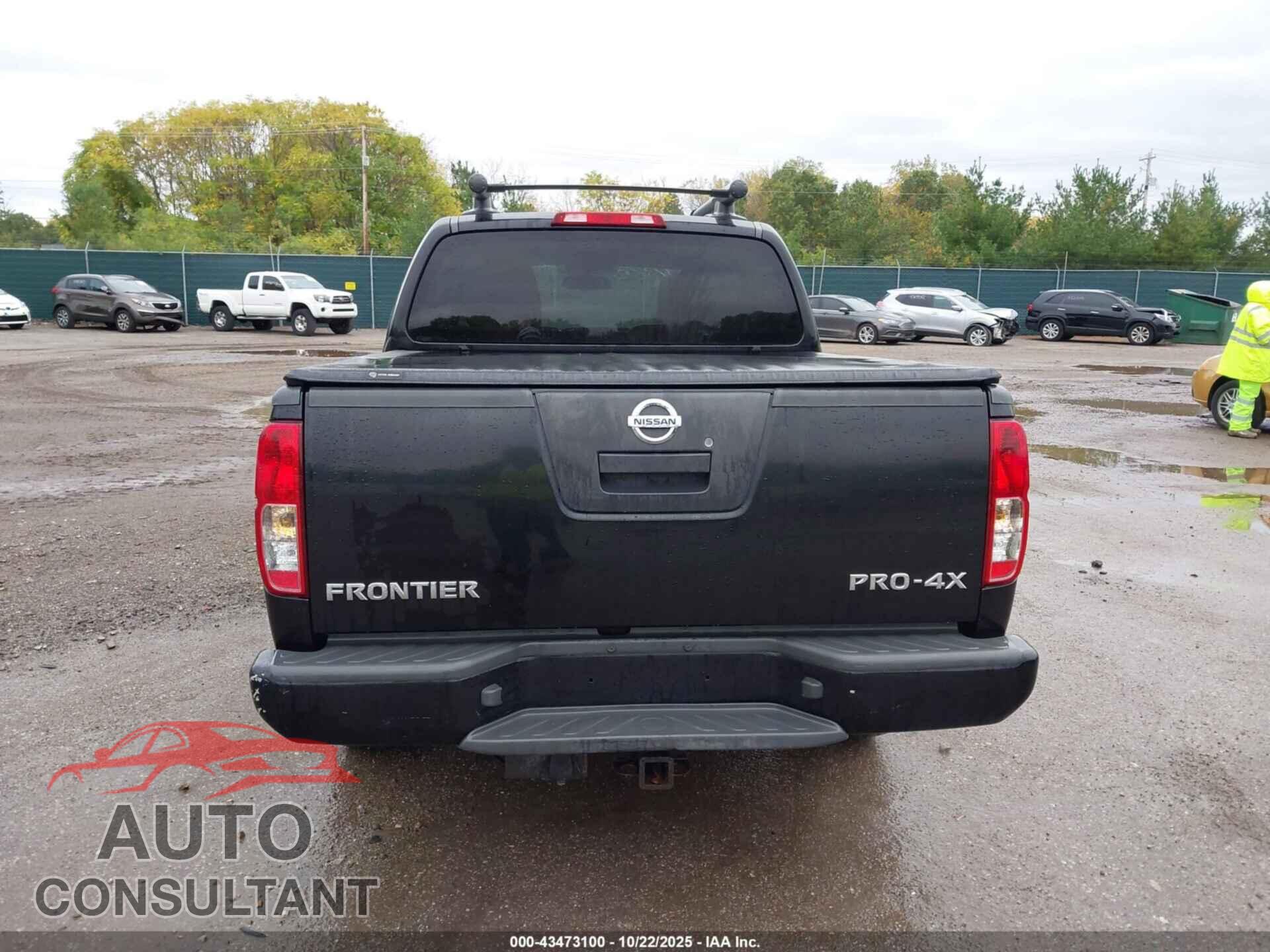 NISSAN FRONTIER 2012 - 1N6AD0EV9CC407781