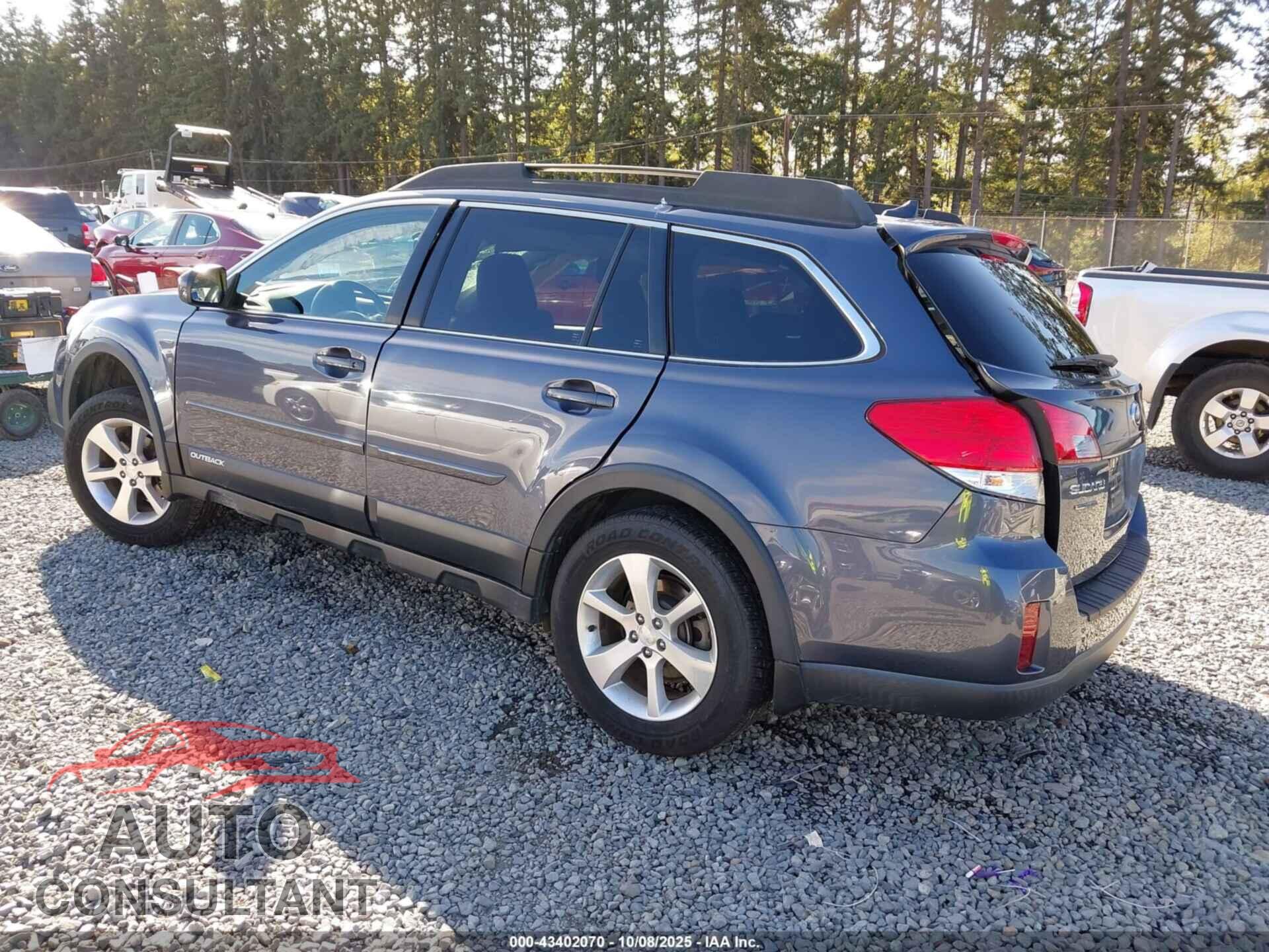 SUBARU OUTBACK 2014 - 4S4BRBLC9E3308138