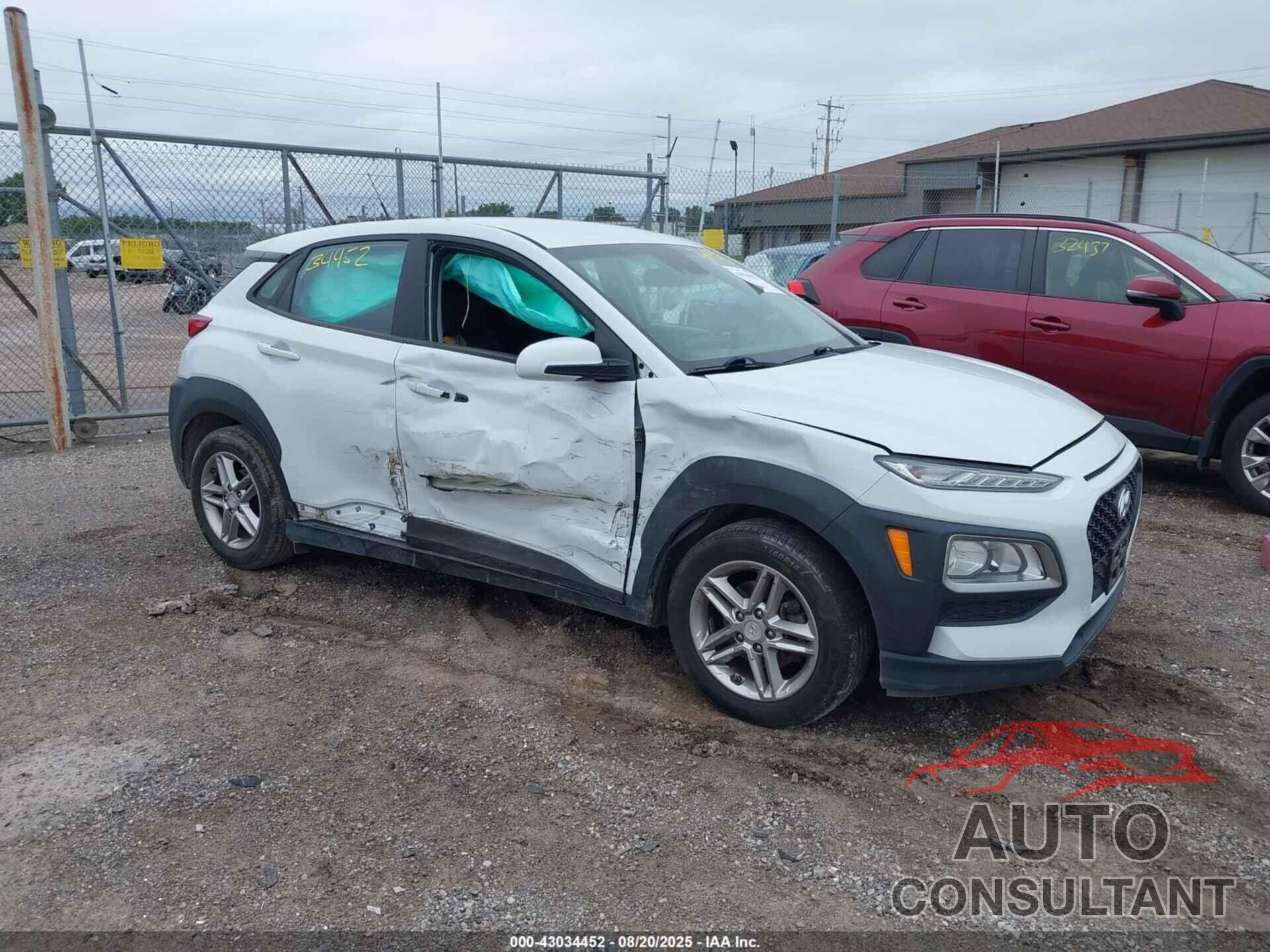 HYUNDAI KONA 2020 - KM8K12AA7LU452612