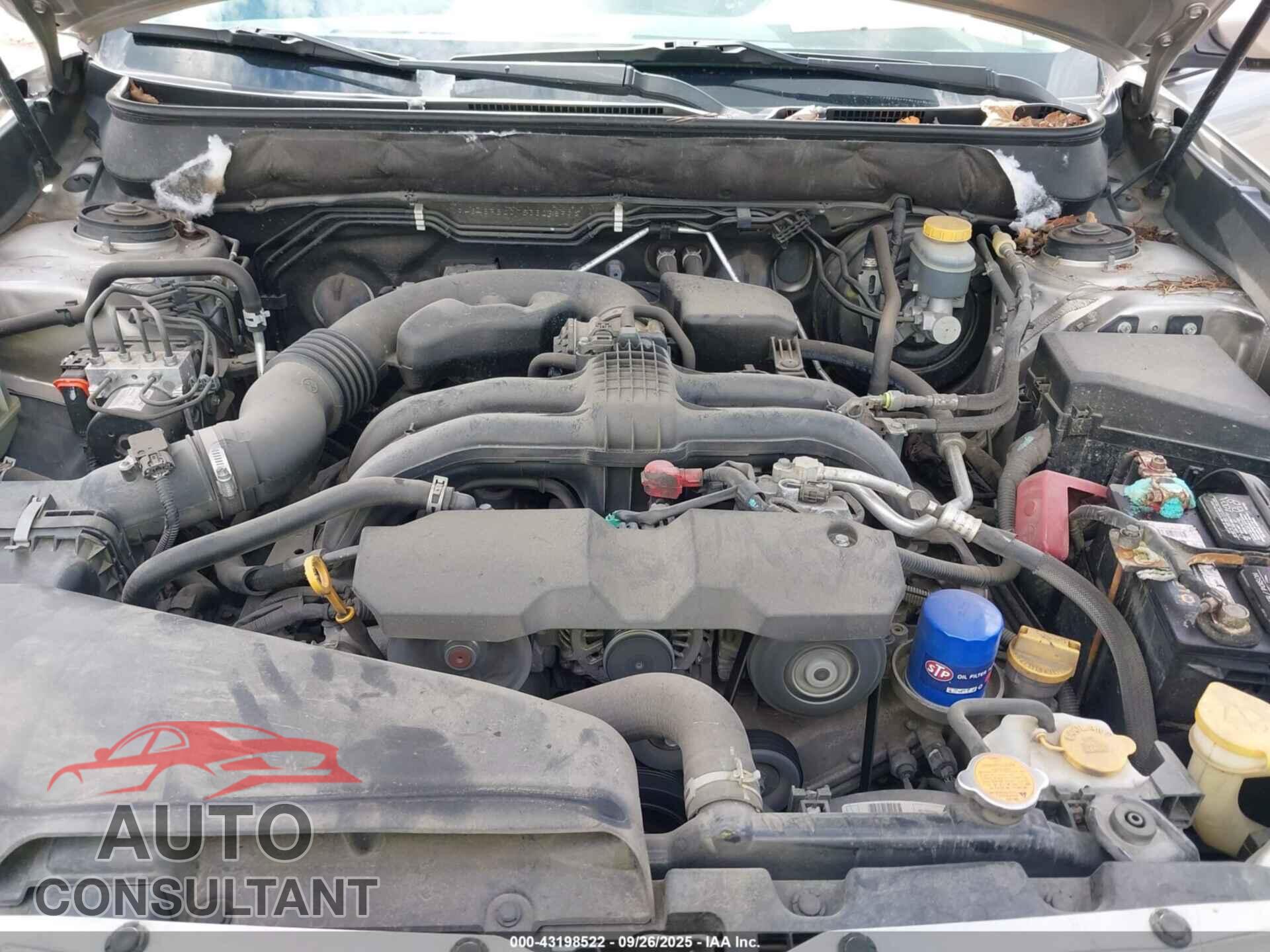 SUBARU OUTBACK 2014 - 4S4BRBLC7E3309899
