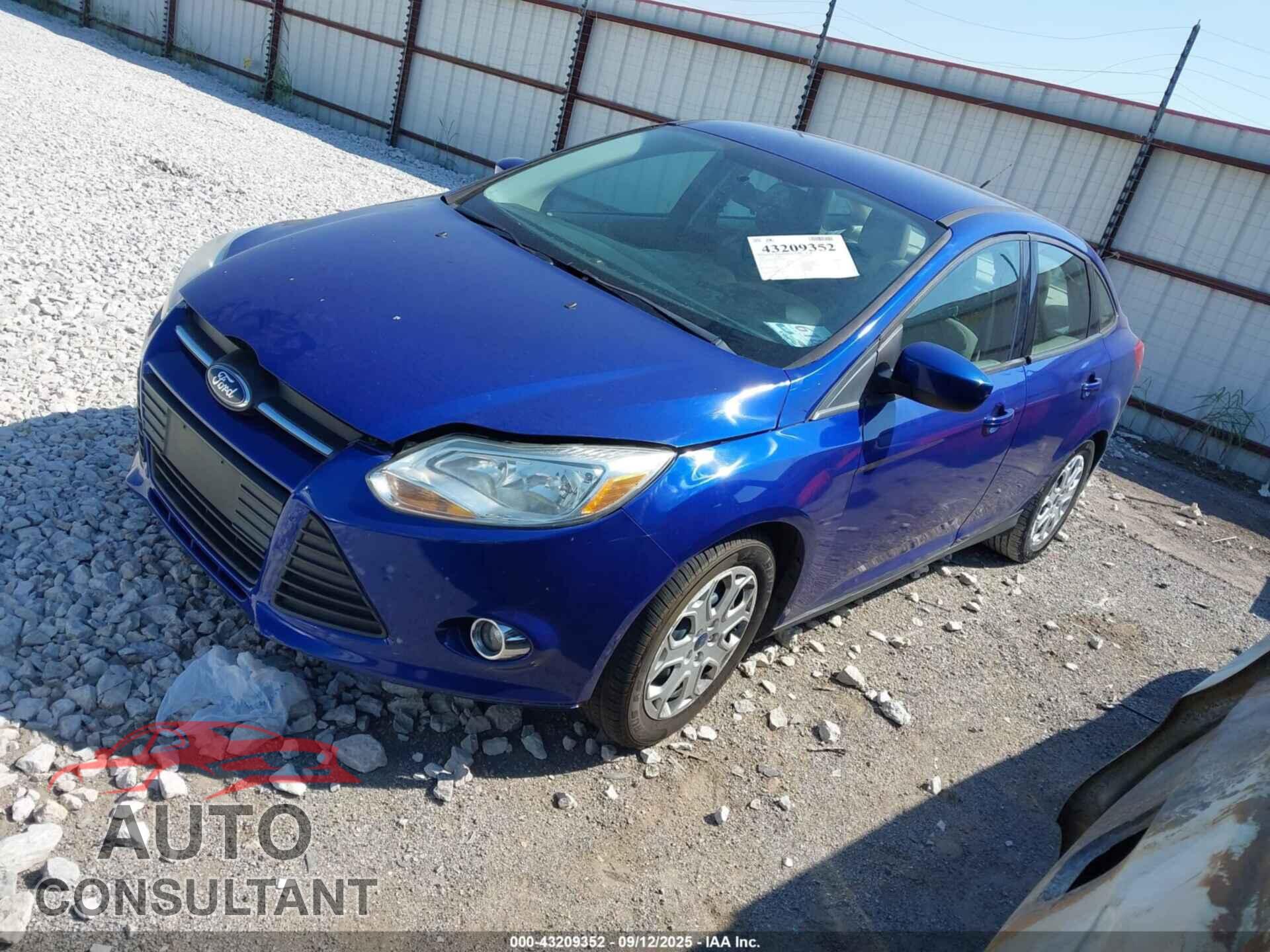 FORD FOCUS 2012 - 1FAHP3F29CL391876