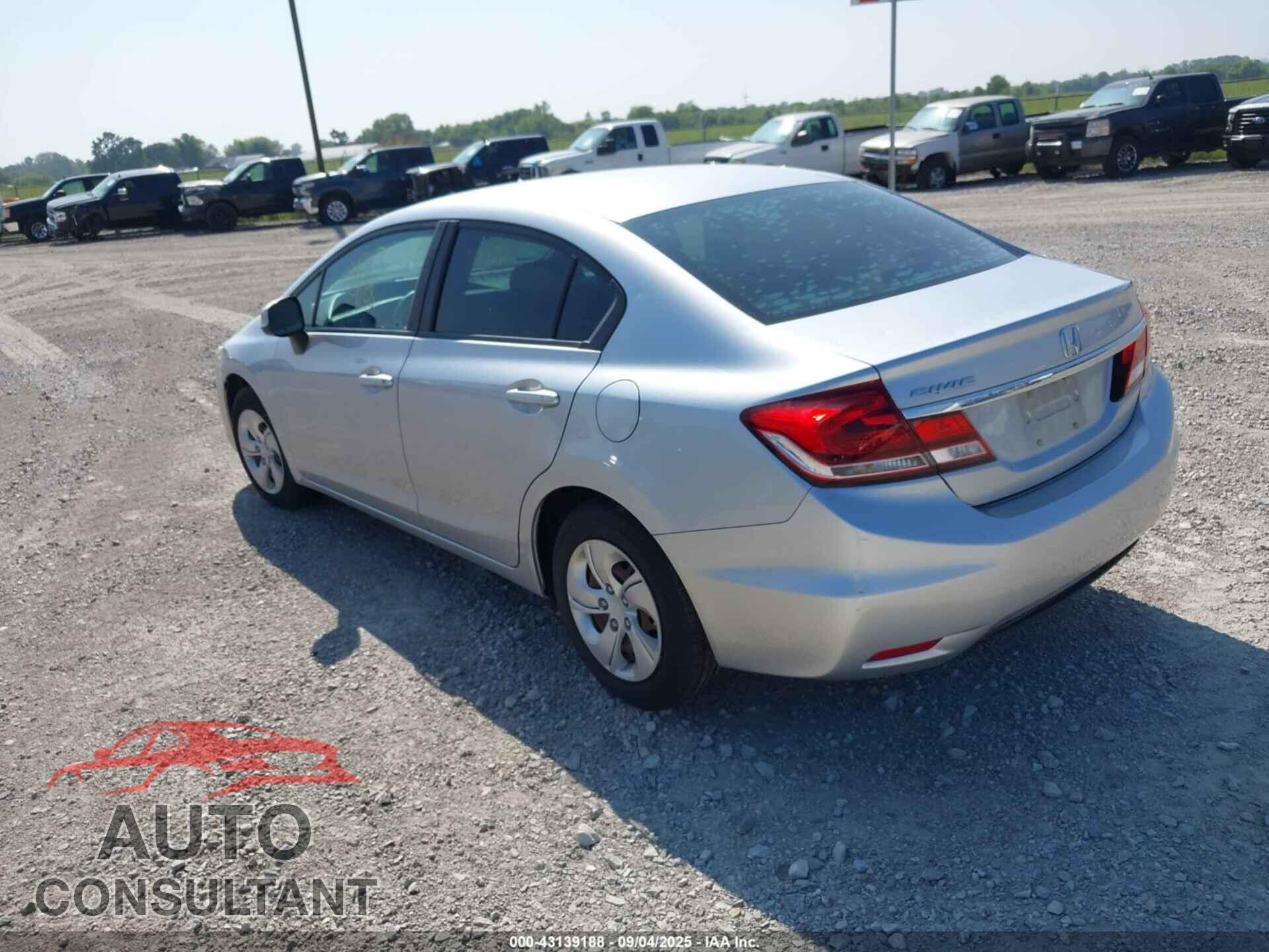 HONDA CIVIC 2013 - 19XFB2E55DE026384