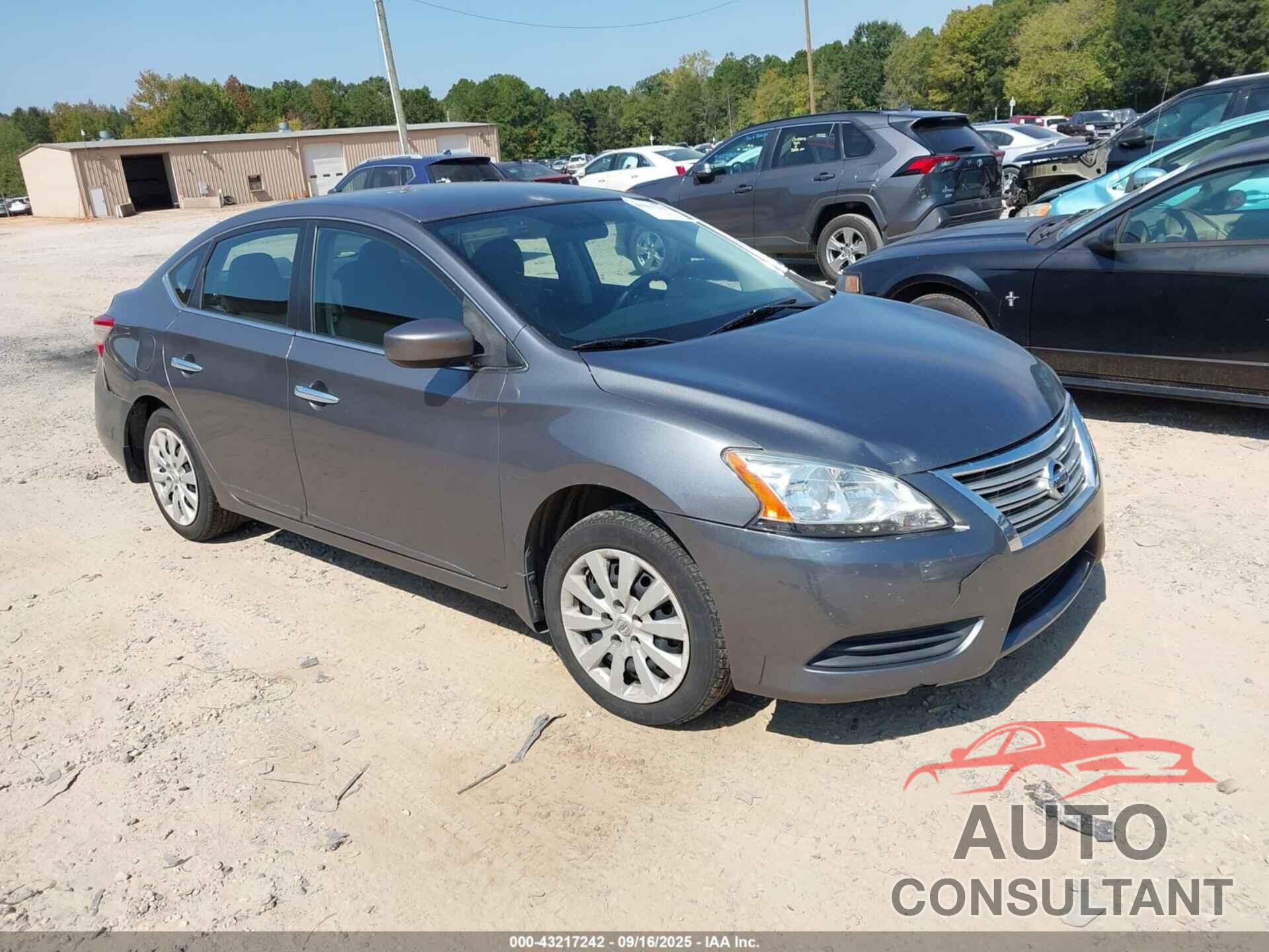NISSAN SENTRA 2015 - 3N1AB7AP6FY367201