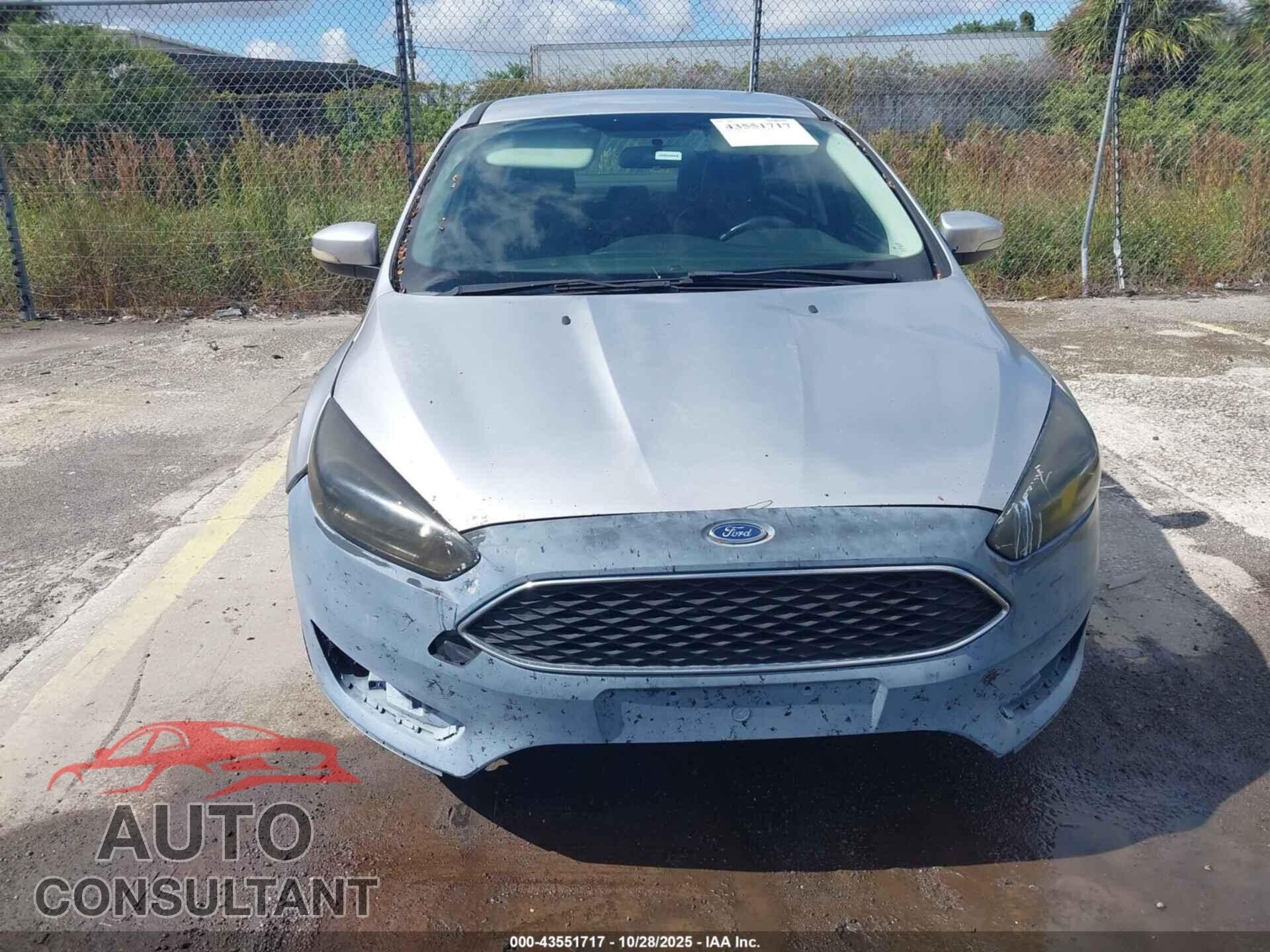 FORD FOCUS 2016 - 1FADP3F24GL320976