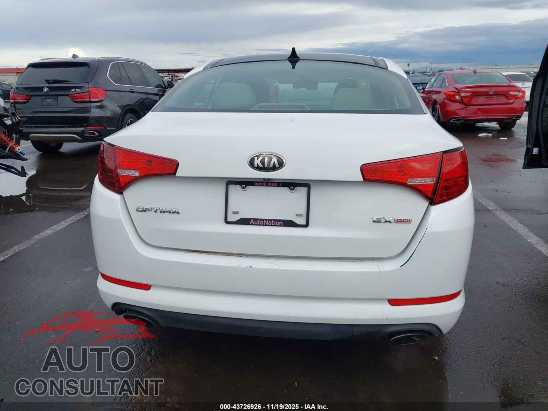 KIA OPTIMA 2013 - 5XXGN4A72DG218240