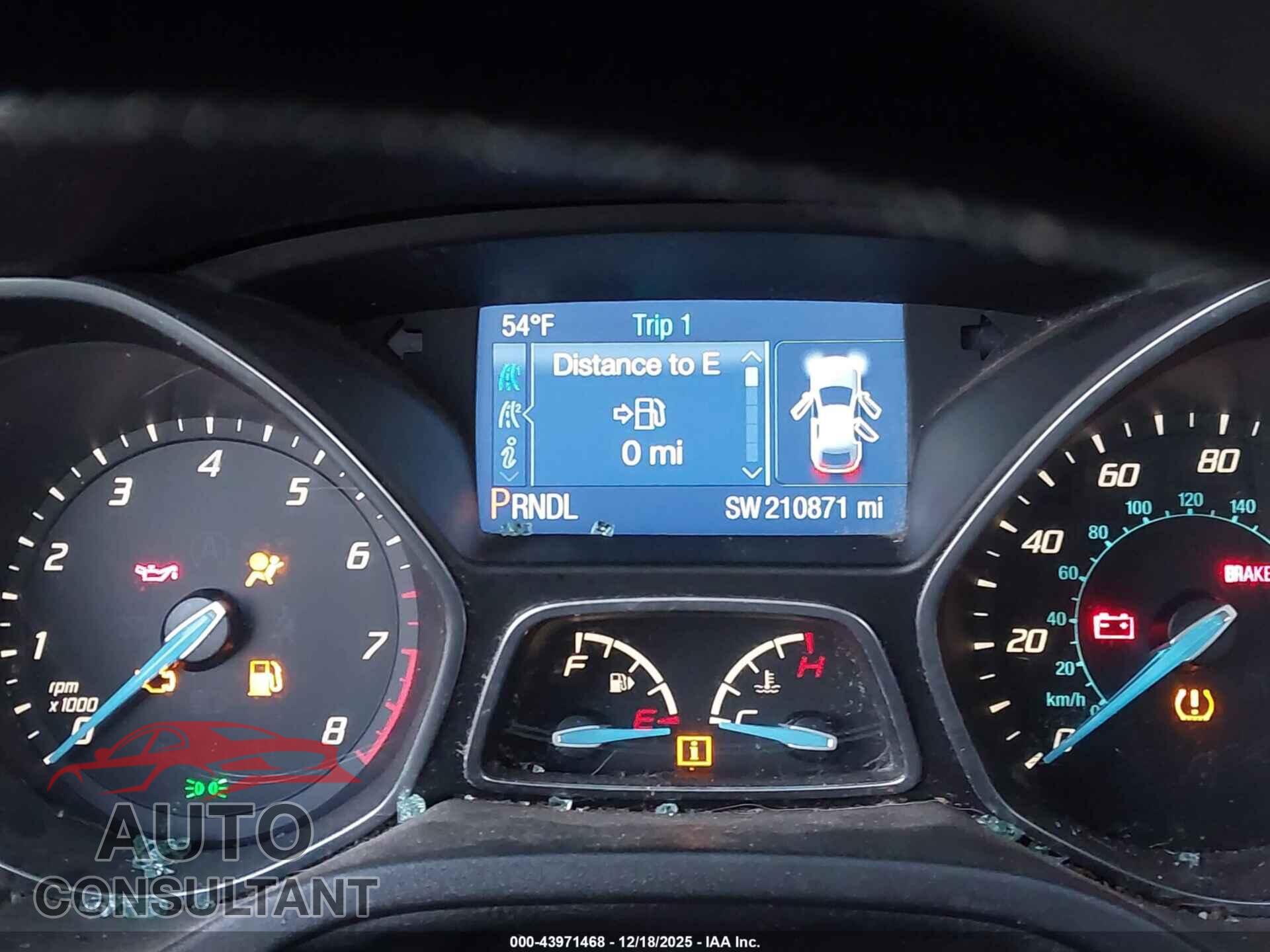 FORD FOCUS 2014 - 1FADP3F20EL285298