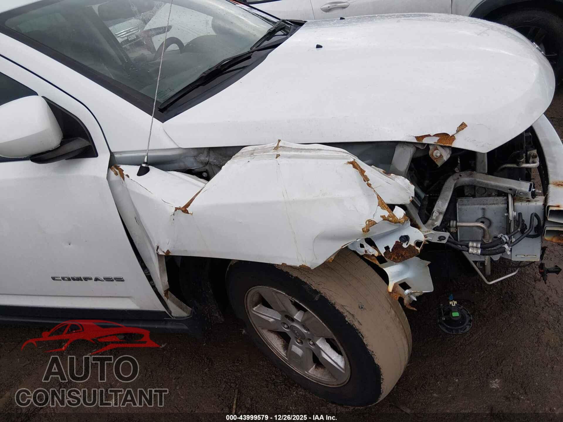 JEEP COMPASS 2017 - 1C4NJCEB5HD206661