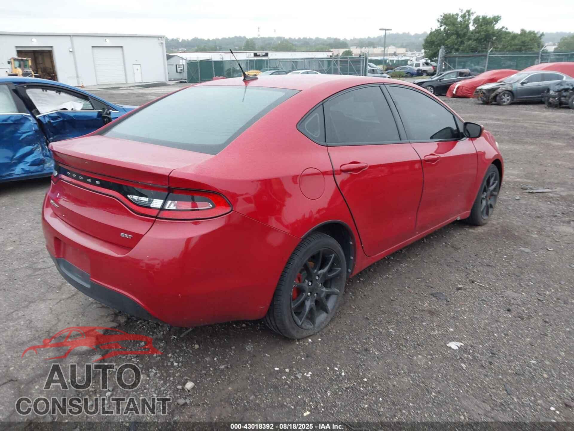 DODGE DART 2013 - 1C3CDFBA1DD105191