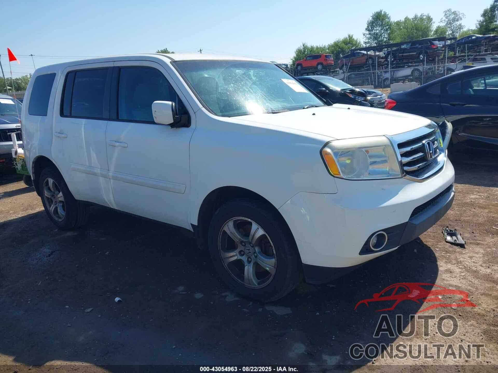 HONDA PILOT 2013 - 5FNYF4H48DB085693