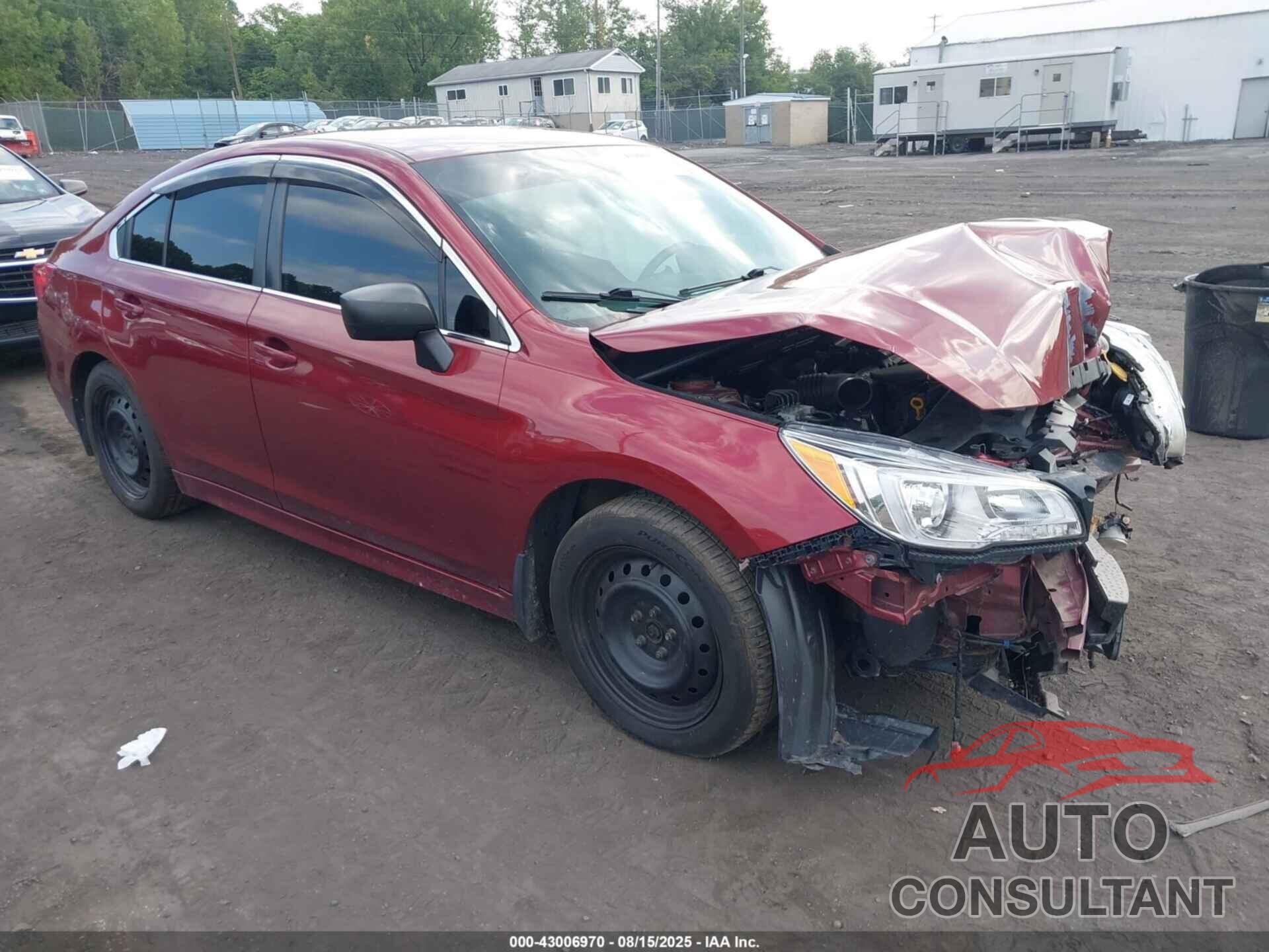 SUBARU LEGACY 2015 - 4S3BNAA61F3066261