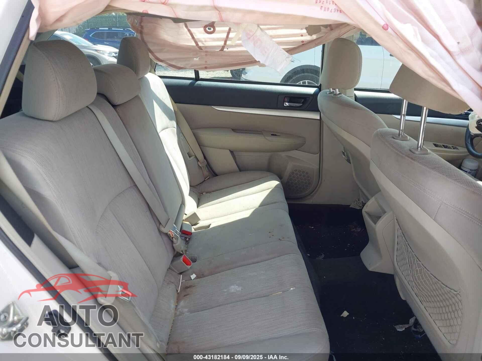 SUBARU OUTBACK 2014 - 4S4BRBAC9E3255976