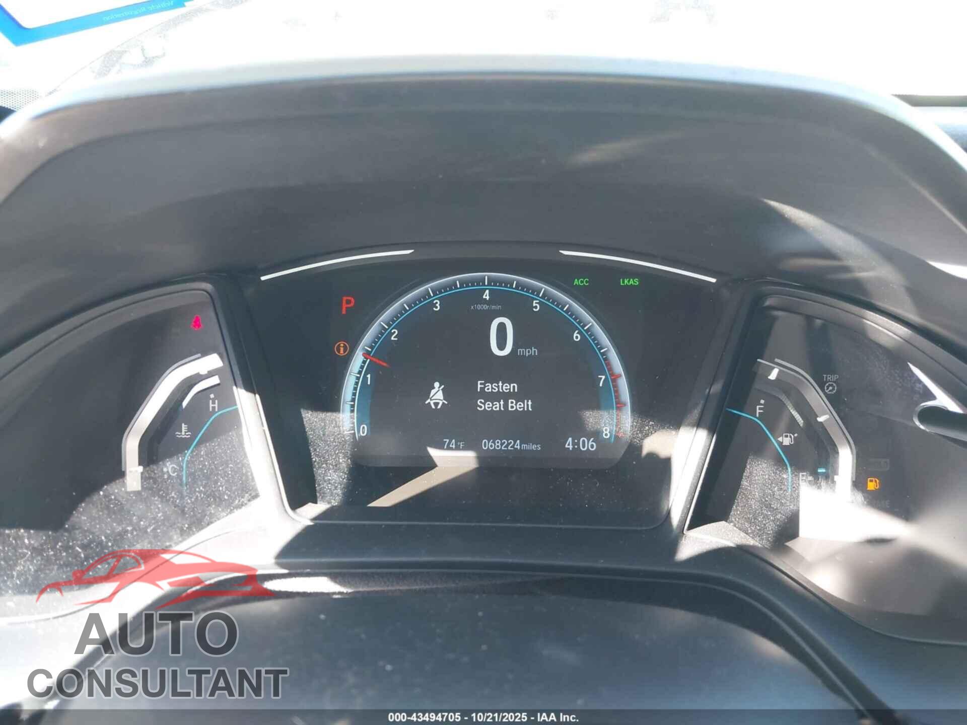 HONDA CIVIC 2020 - 19XFC2F60LE012895