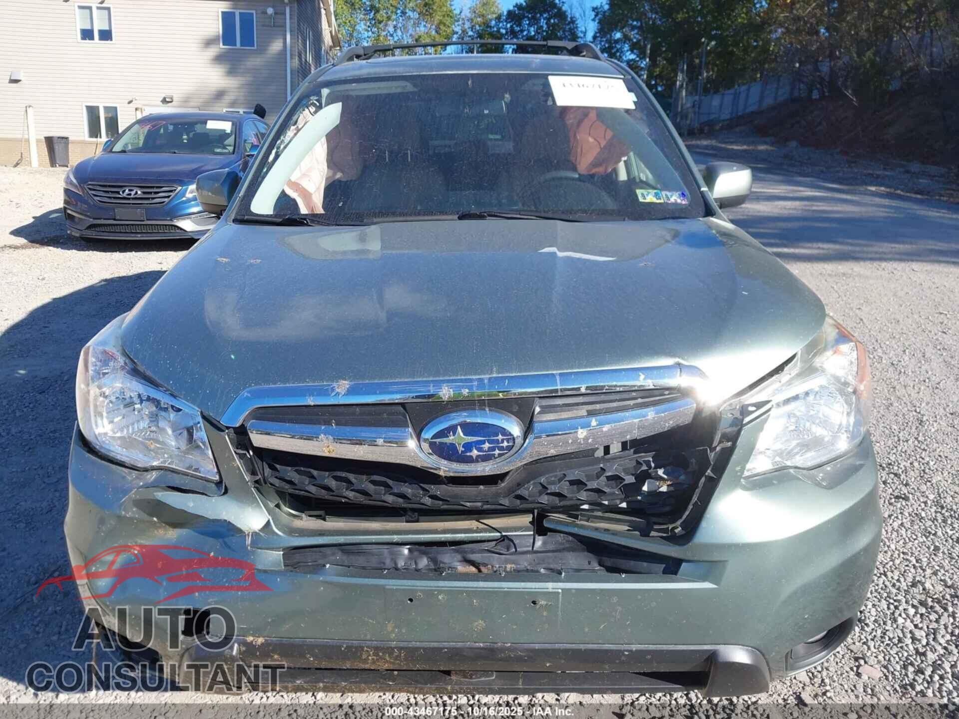 SUBARU FORESTER 2016 - JF2SJAHC5GH471925