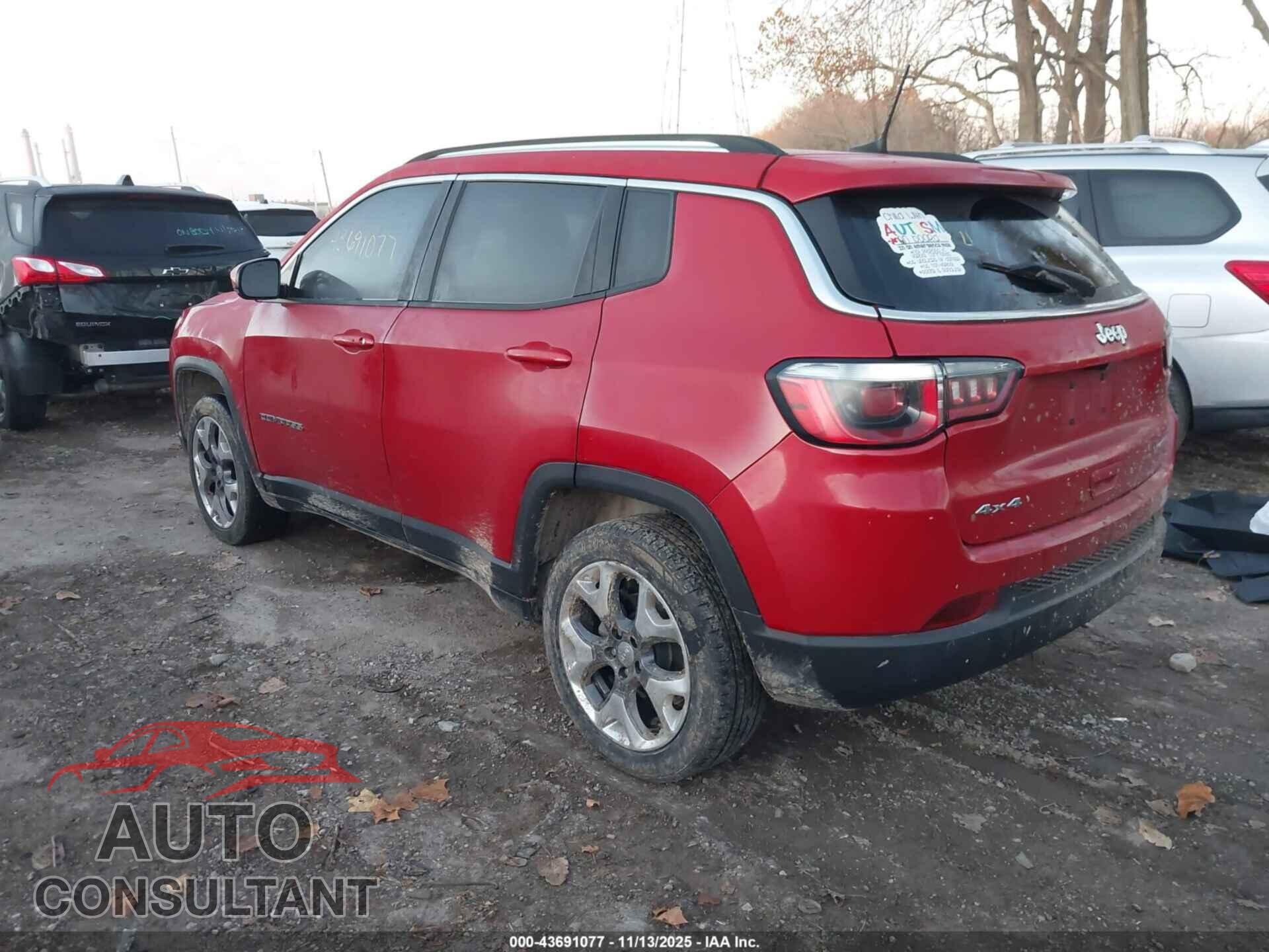 JEEP NEW COMPASS 2017 - 3C4NJDCB4HT629332