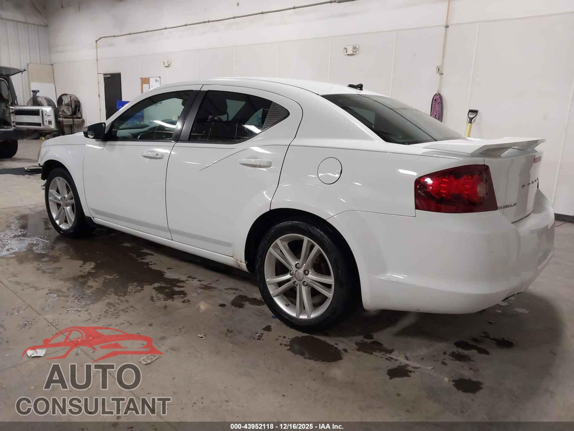 DODGE AVENGER 2013 - 1C3CDZAG9DN526304