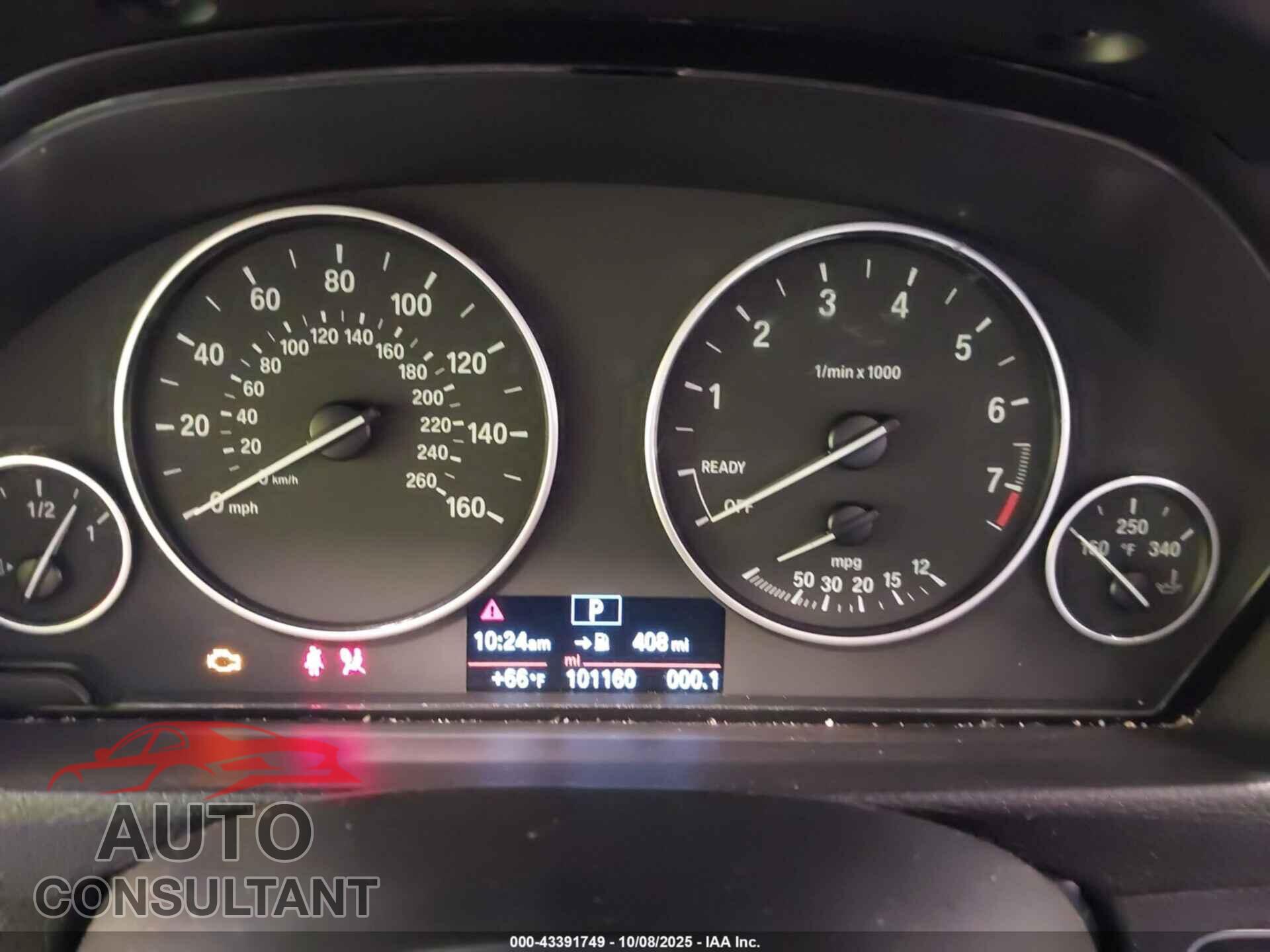 BMW 320I 2016 - WBA8E5G53GNU20865