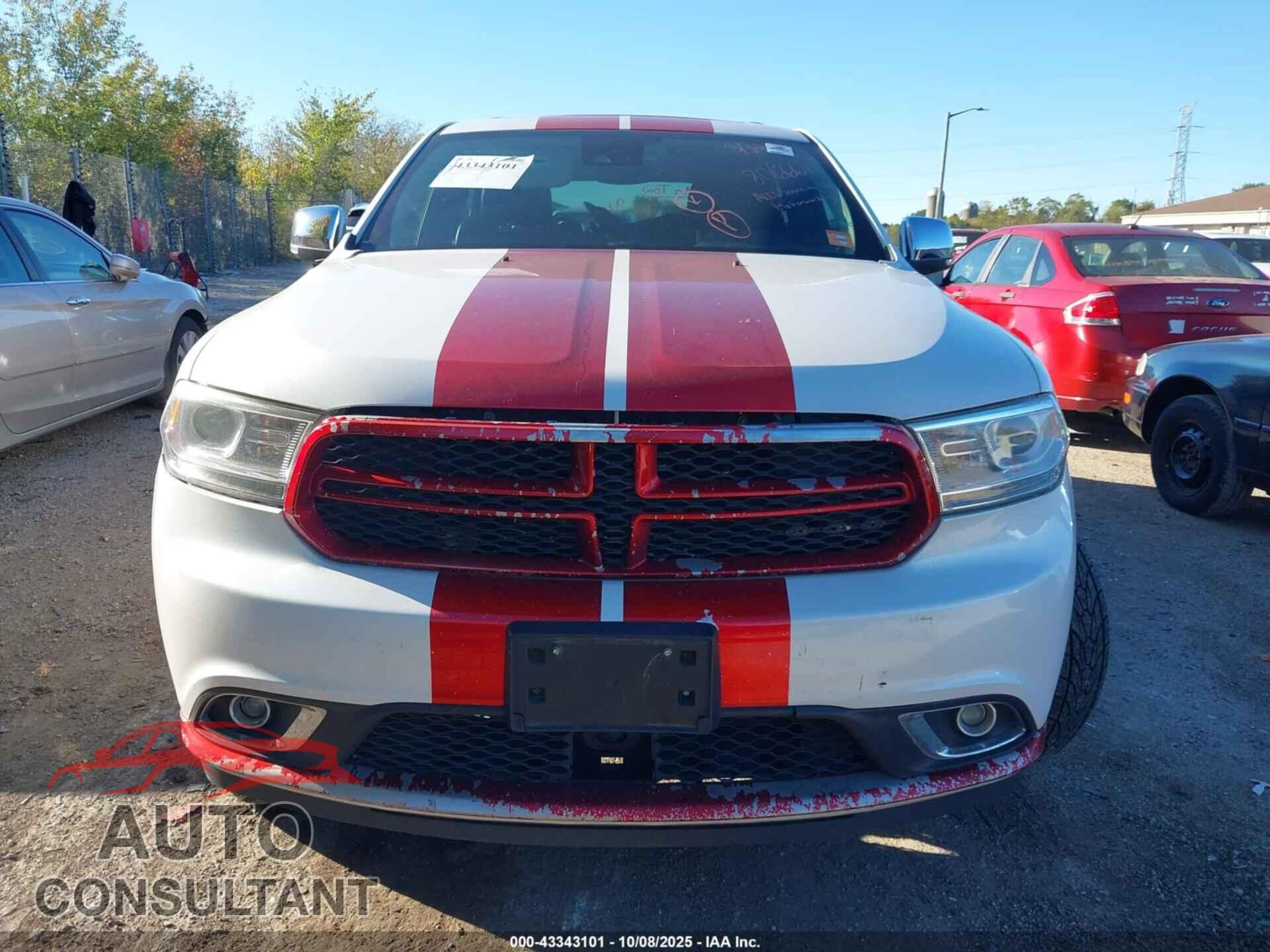 DODGE DURANGO 2017 - 1C4RDJEG6HC806667