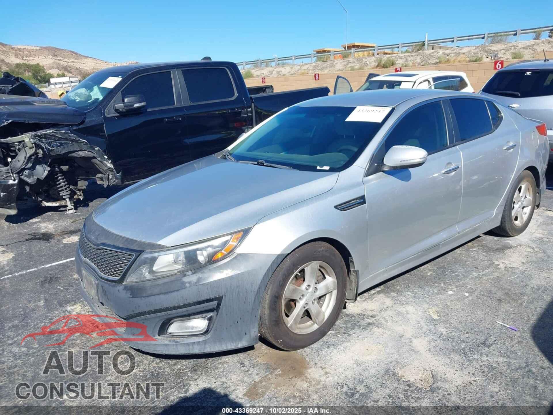 KIA OPTIMA 2014 - KNAGM4A77E5452394