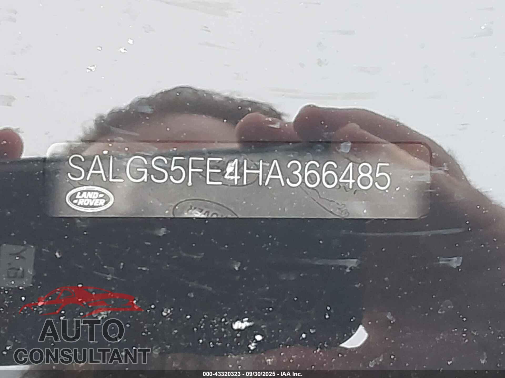 LAND ROVER RANGE ROVER 2017 - SALGS5FE4HA366485