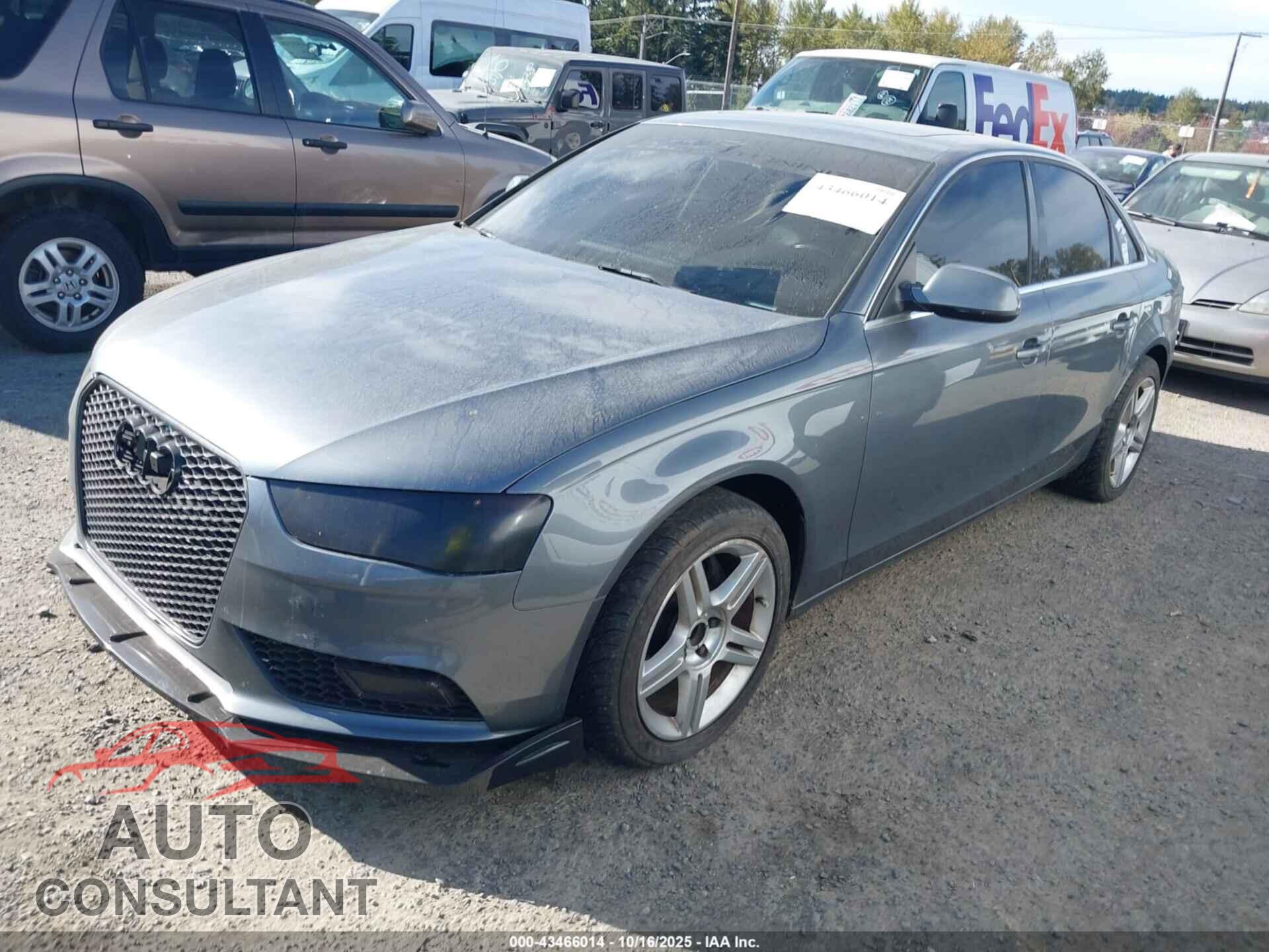 AUDI A4 2013 - WAUFFAFL6DN017892