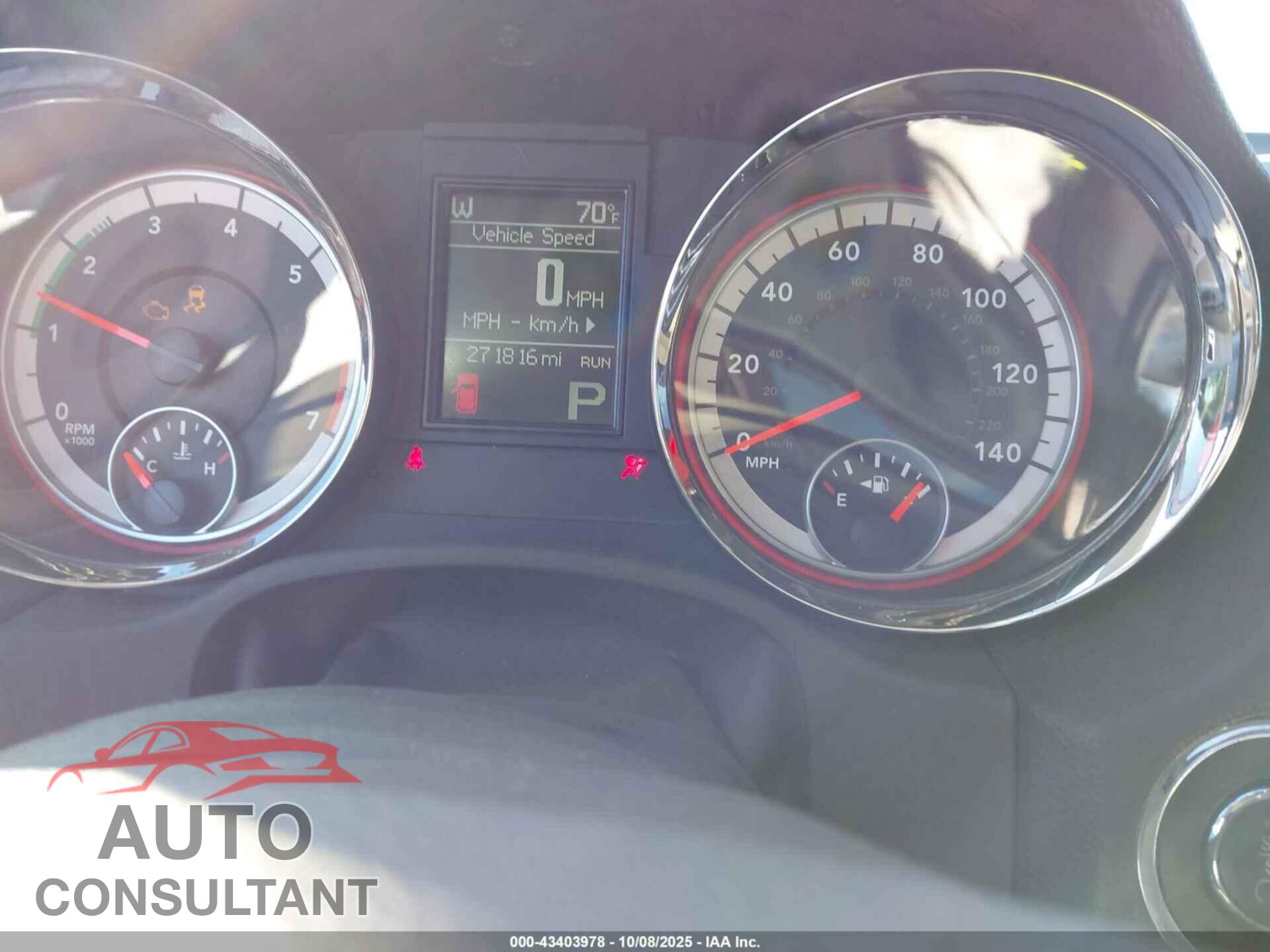 DODGE DURANGO 2012 - 1C4SDHDT0CC186965