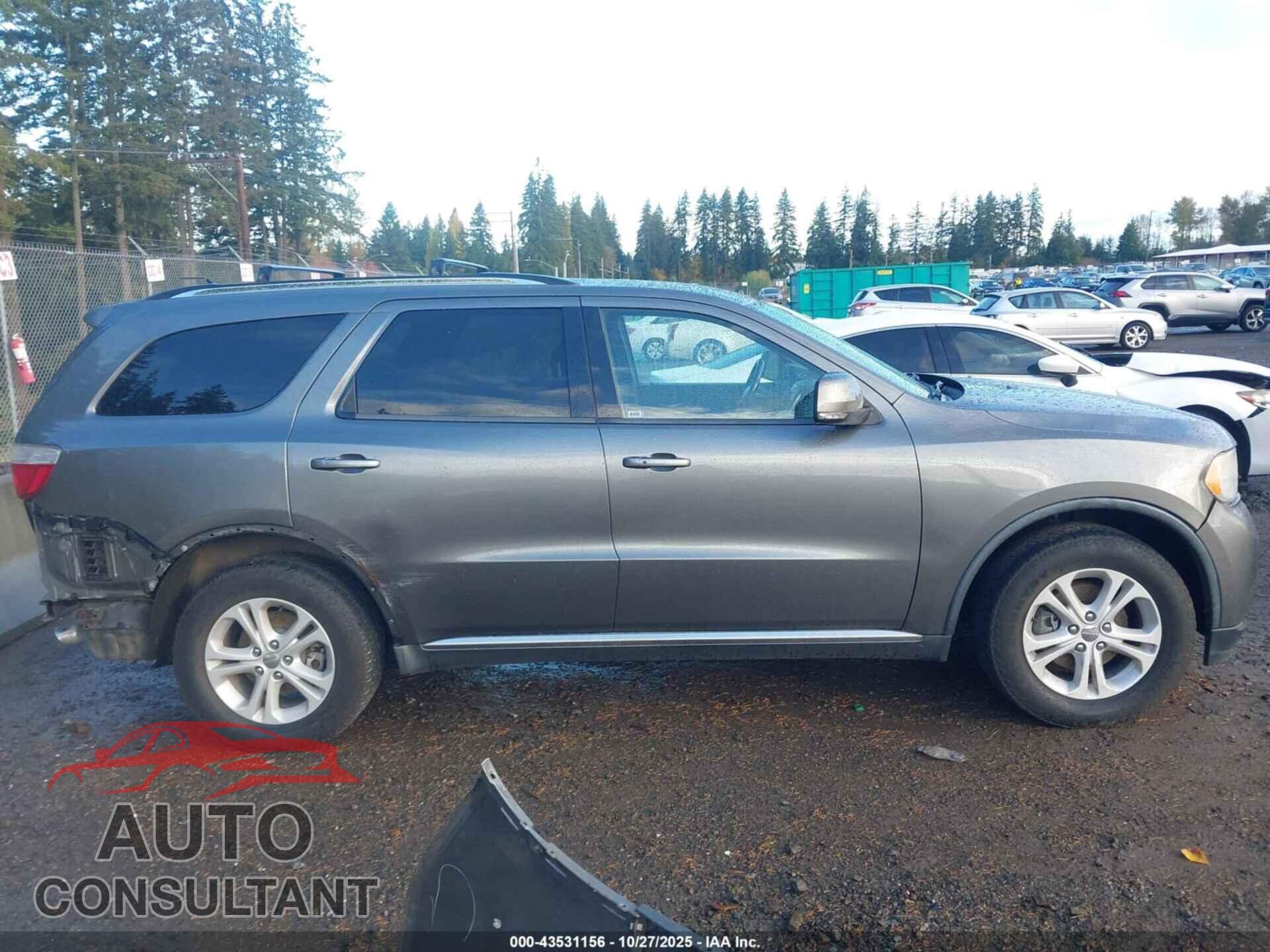 DODGE DURANGO 2011 - 1D4RE4GG9BC717116