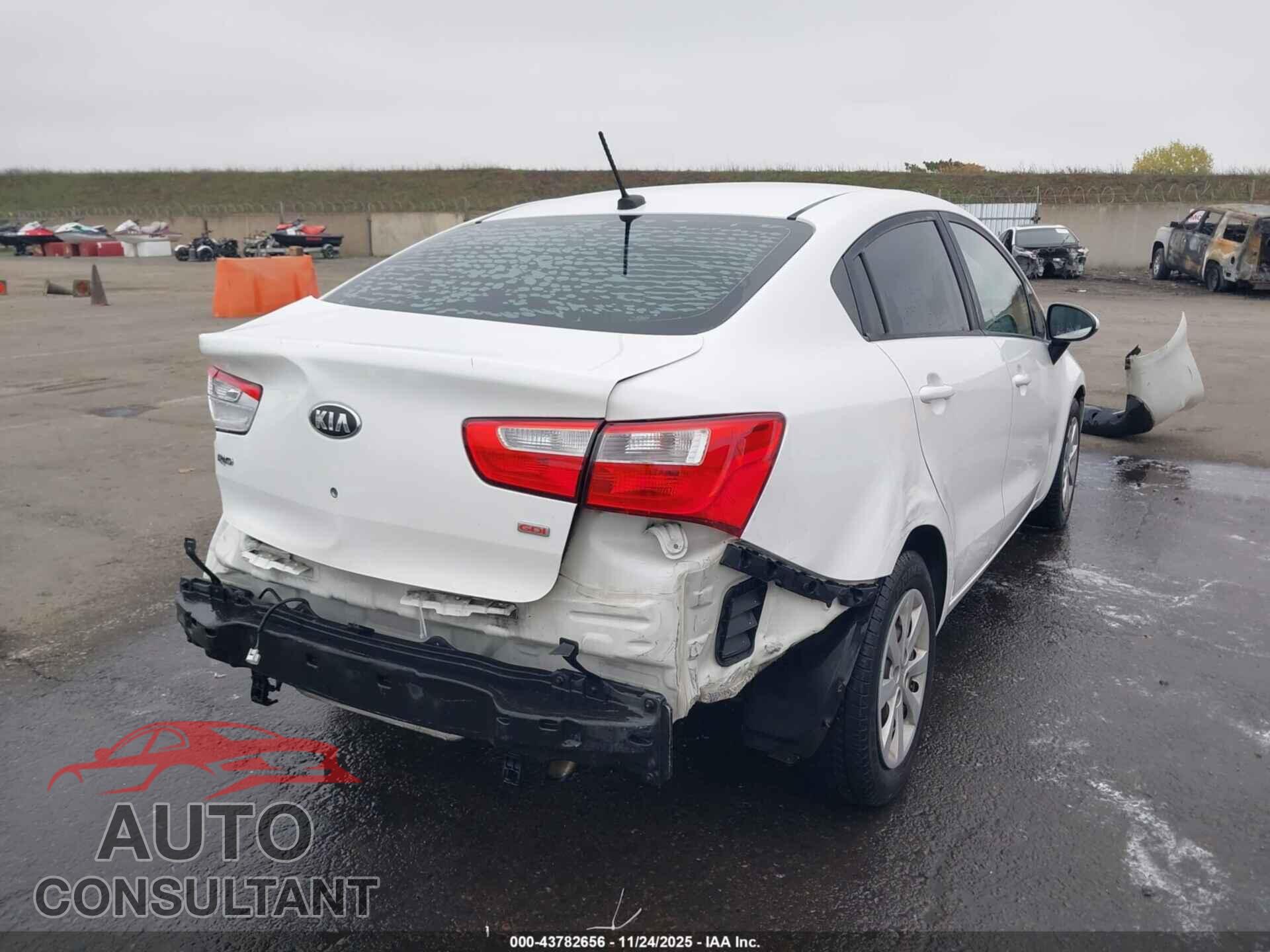 KIA RIO 2013 - KNADM4A33D6155437
