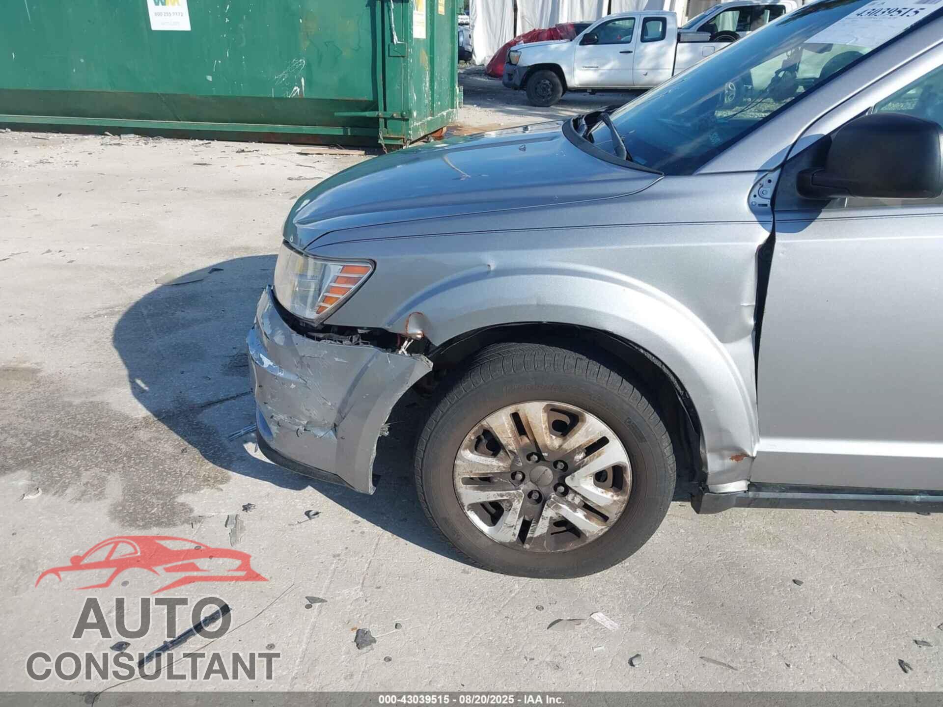 DODGE JOURNEY 2015 - 3C4PDCAB2FT521480