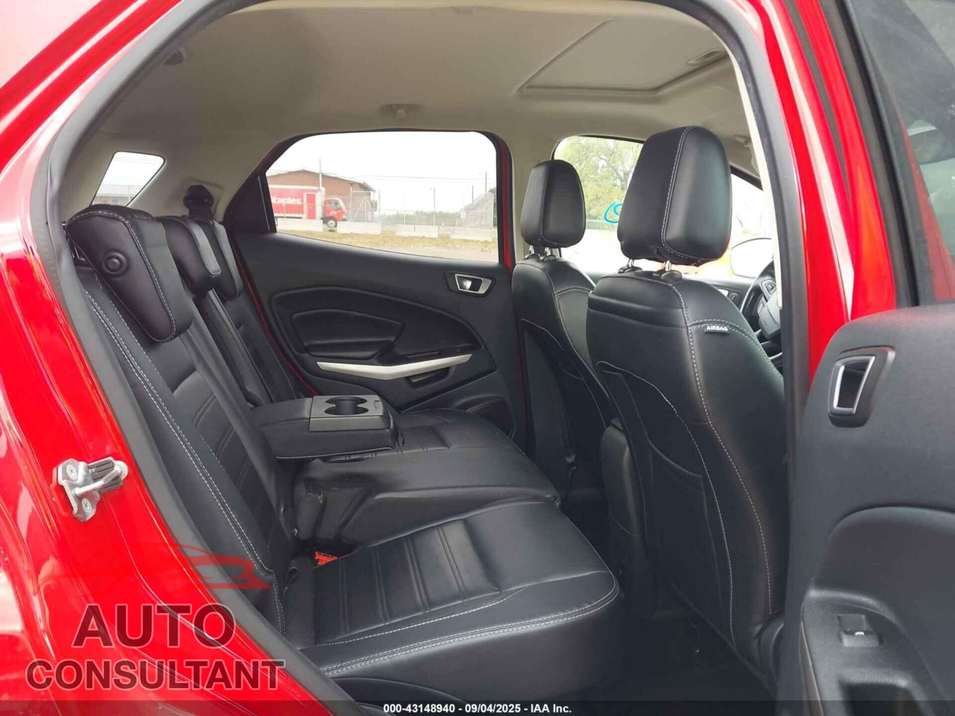 FORD ECOSPORT 2019 - MAJ6S3KL2KC274465