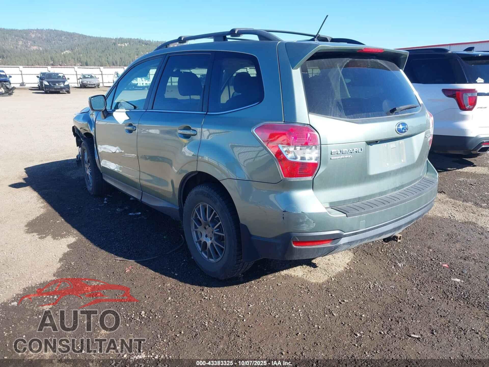 SUBARU FORESTER 2015 - JF2SJAHC9FH802813