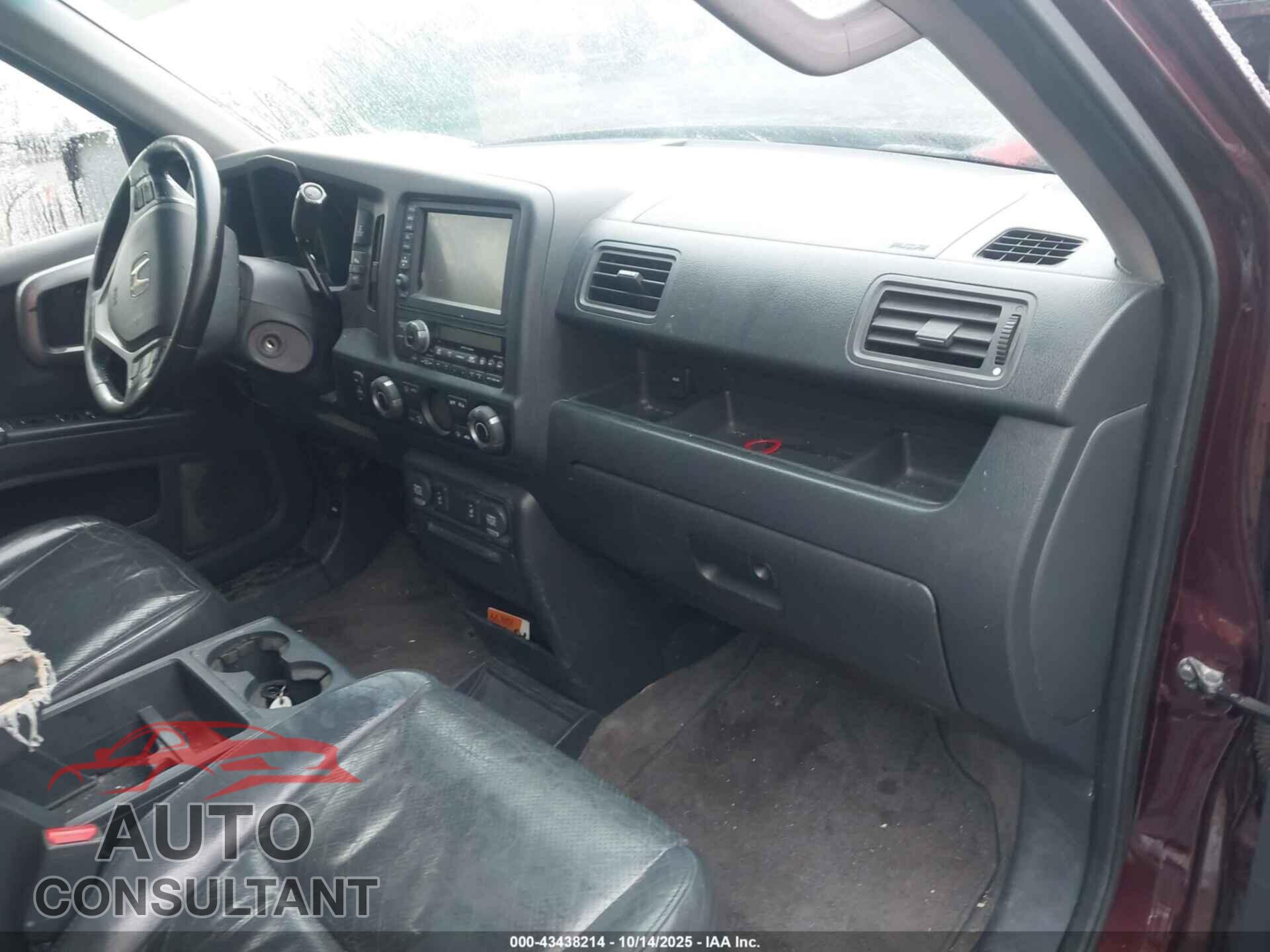 HONDA RIDGELINE 2012 - 5FPYK1F57CB451834