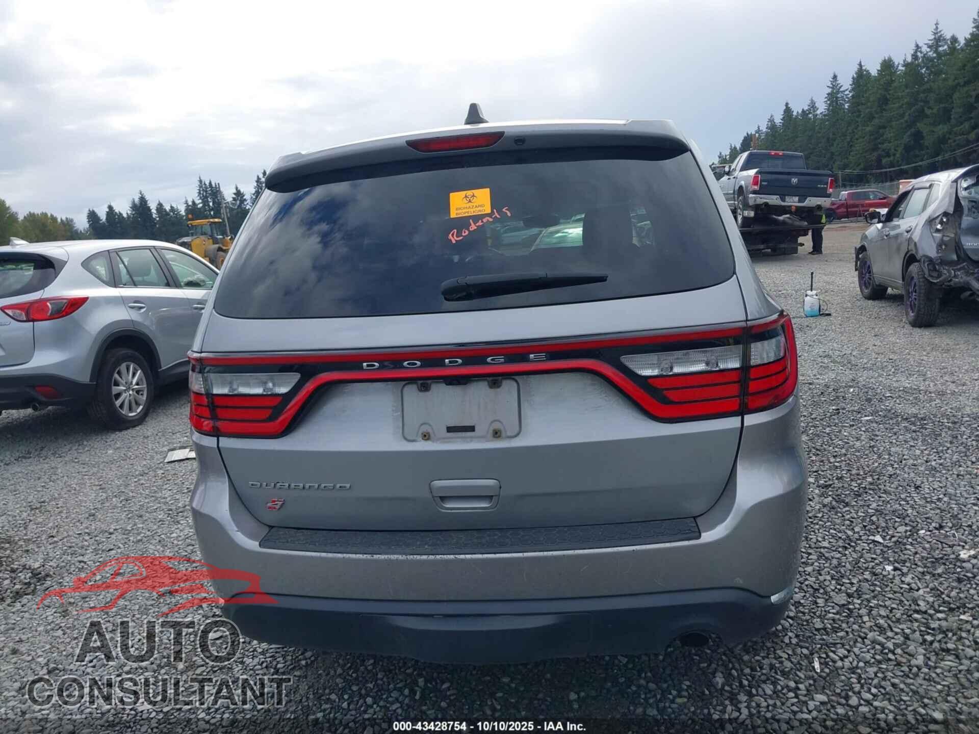 DODGE DURANGO 2018 - 1C4RDJAG0JC386089
