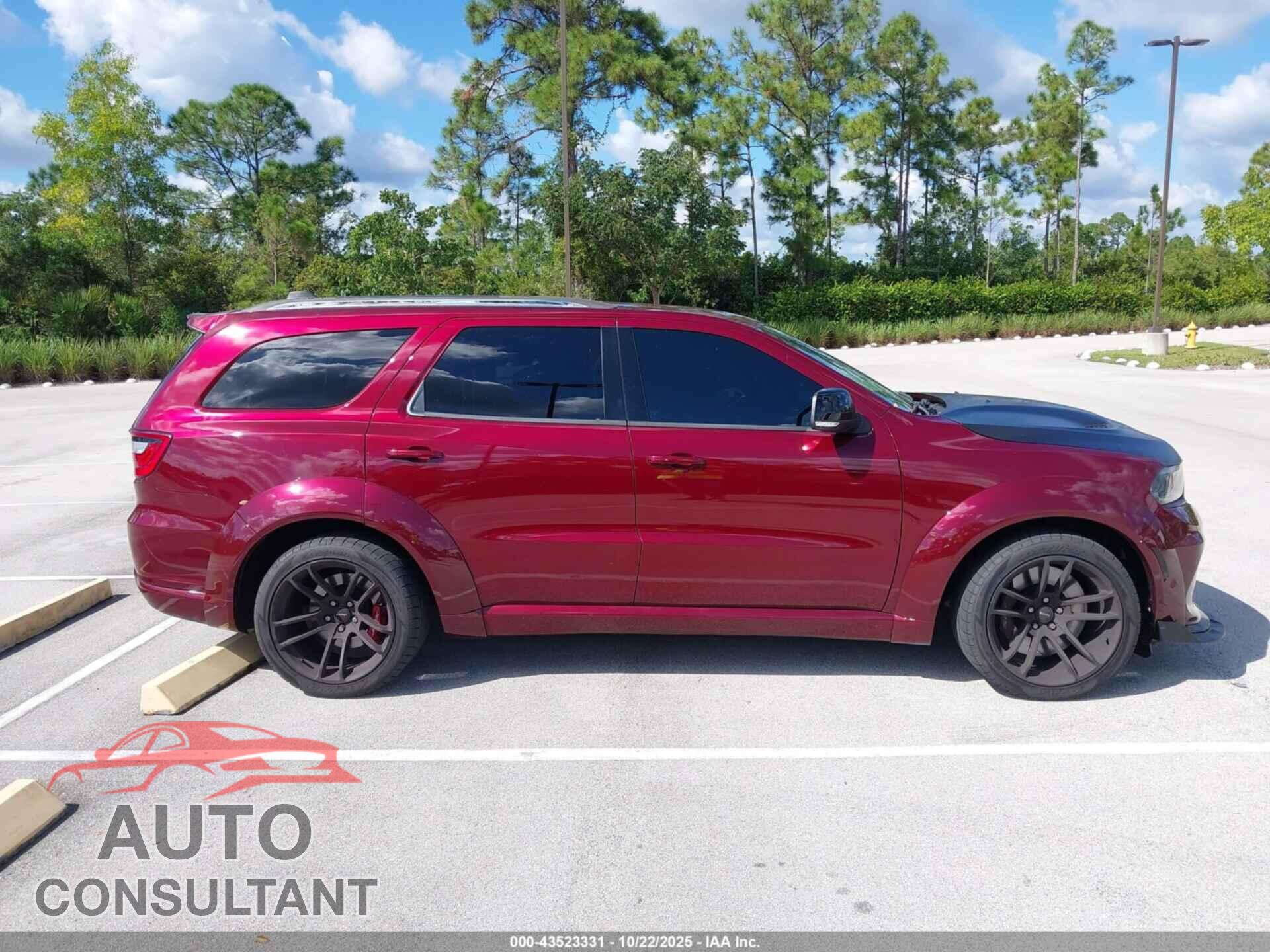 DODGE DURANGO 2021 - 1C4SDJH91MC716142