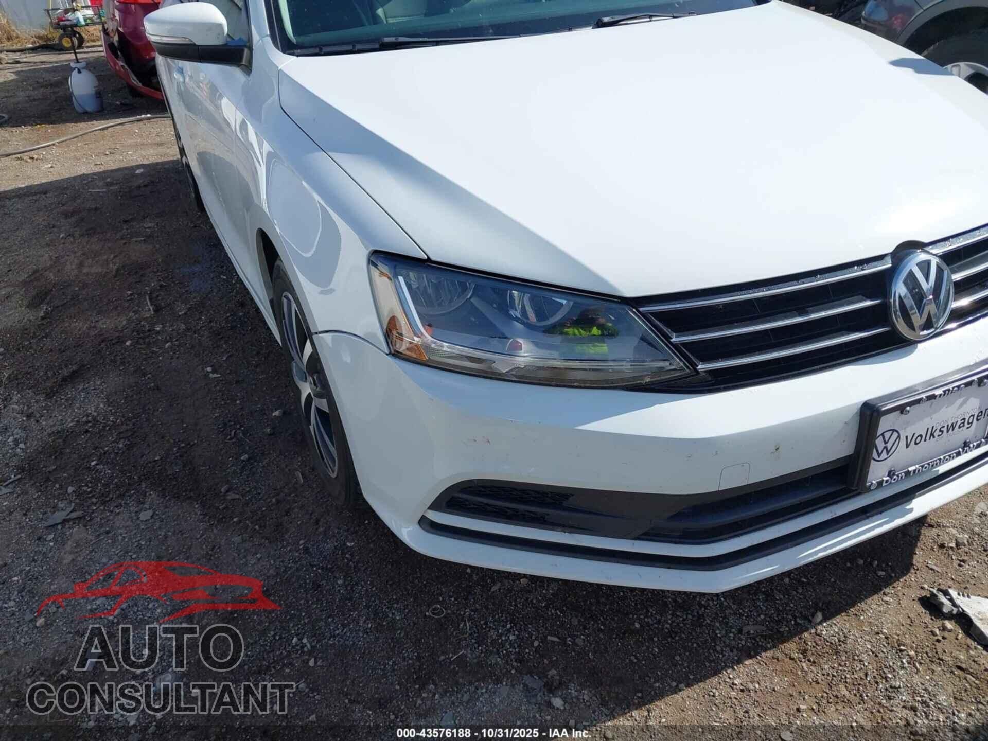 VOLKSWAGEN JETTA 2017 - 3VWDB7AJ0HM360774