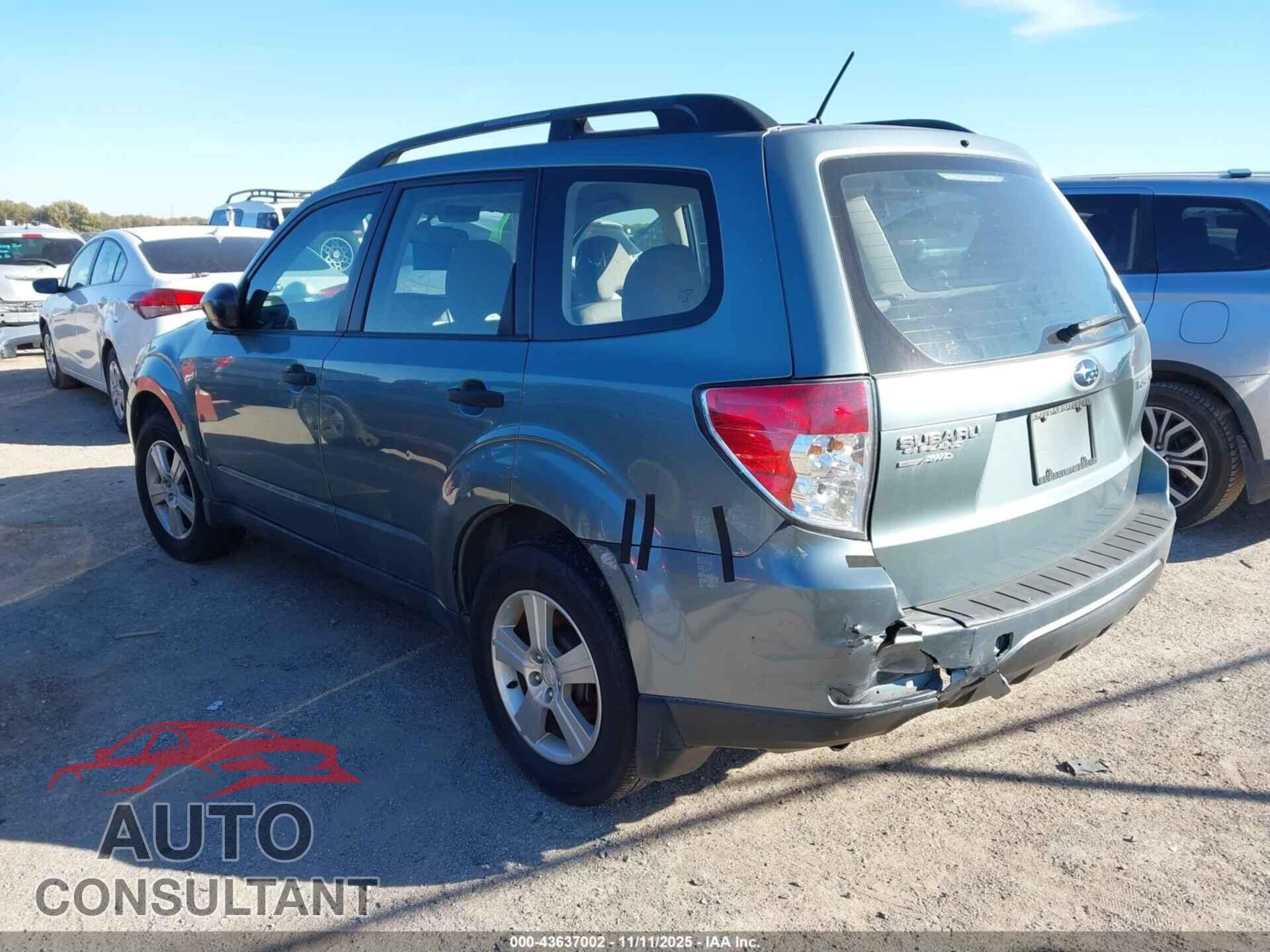 SUBARU FORESTER 2012 - JF2SHBBC8CH431133