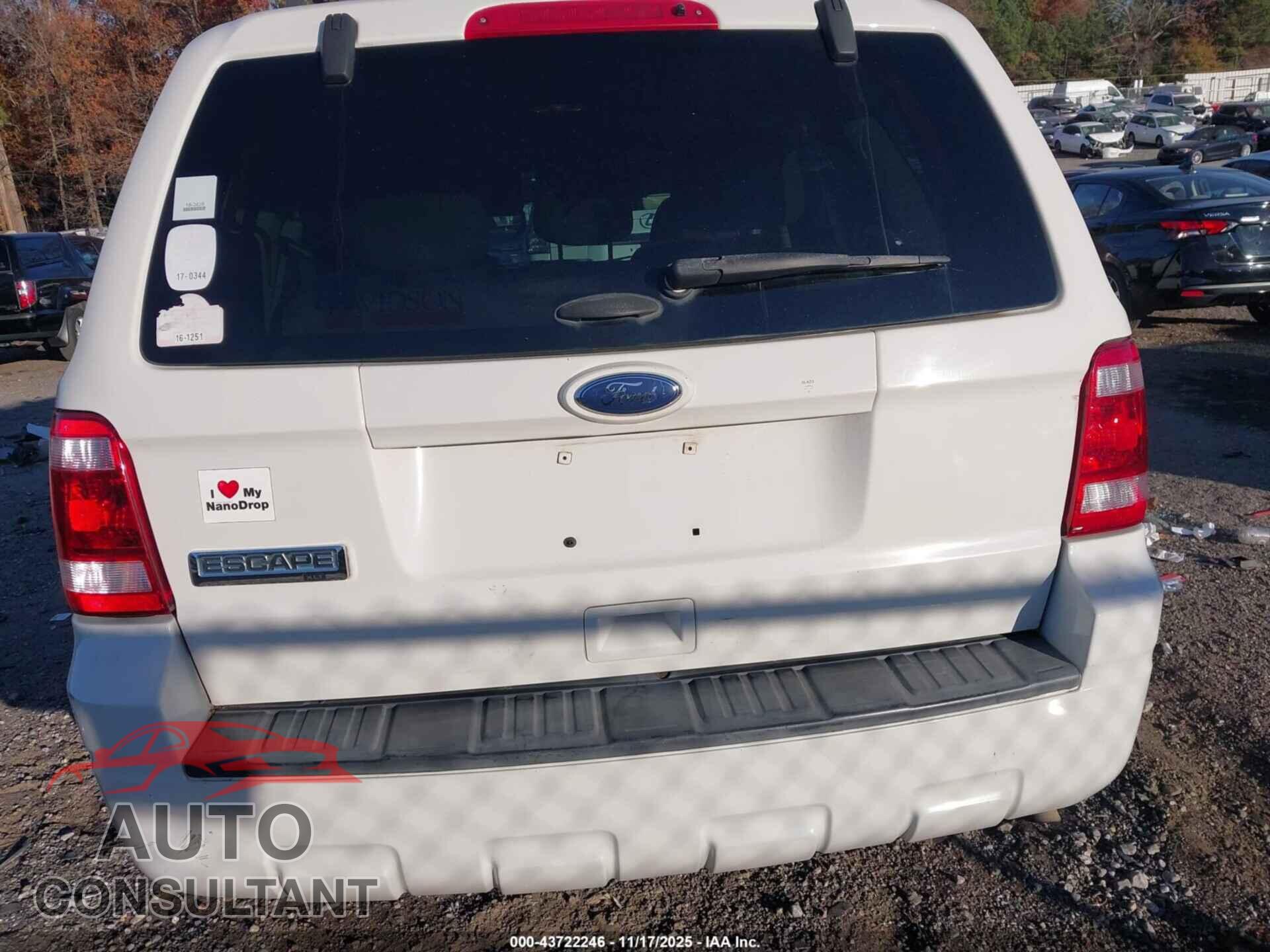 FORD ESCAPE 2011 - 1FMCU0D73BKC27940